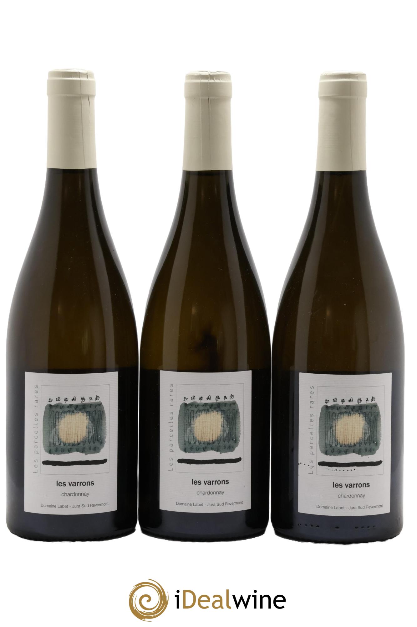Côtes du Jura Chardonnay Les Varrons Romain - Julien - Charline Labet 2019 - Posten von 3 Flaschen - 0