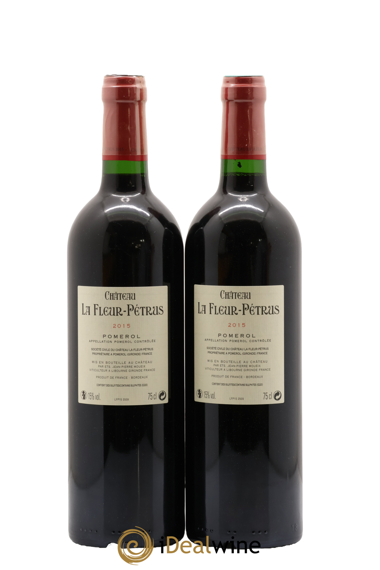 Château la Fleur Petrus 2015 - Posten von 2 Flaschen - 1