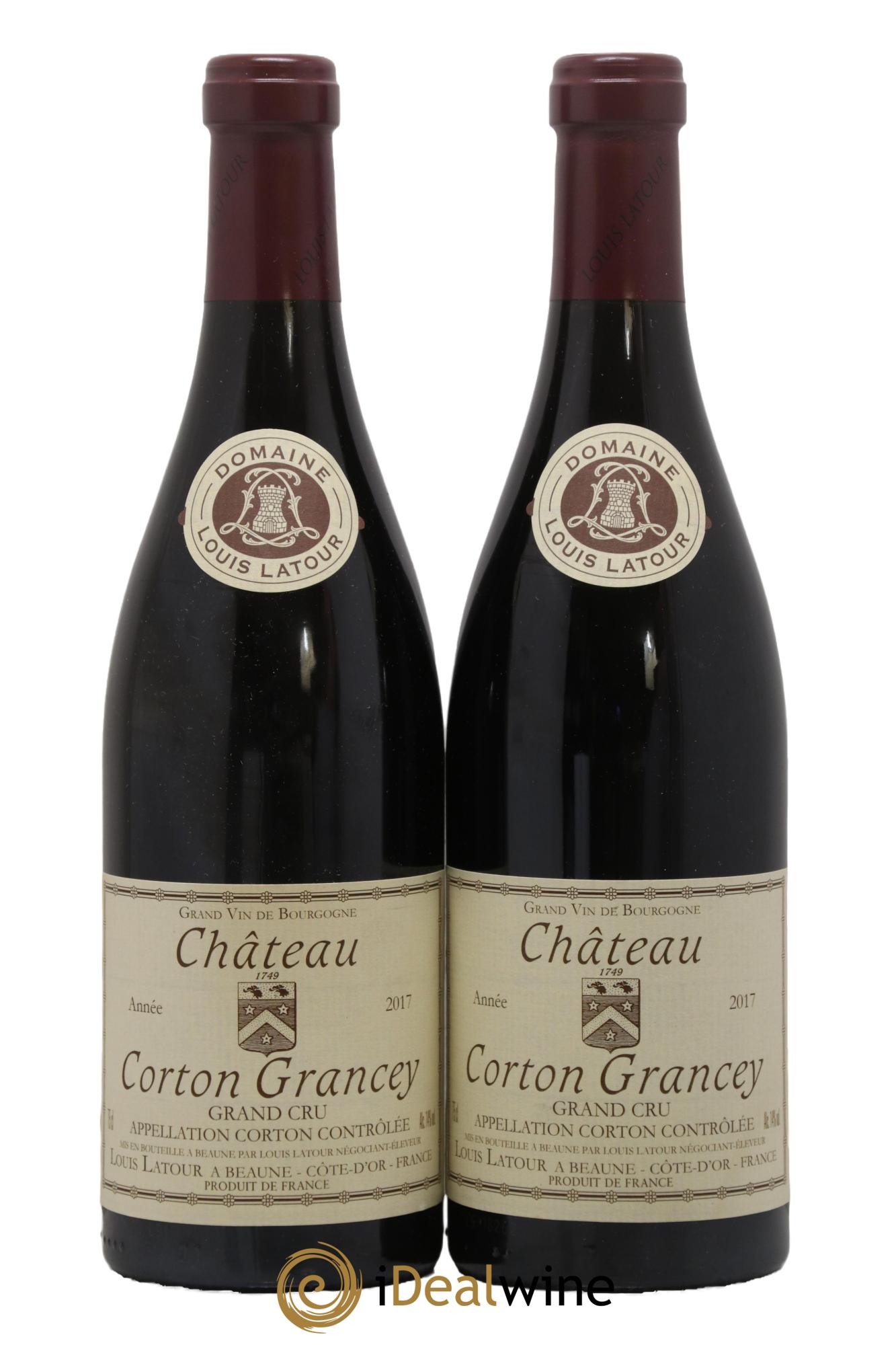 Corton Grand Cru Château Corton Grancey Louis Latour 2017 - Lotto di 2 bottiglie - 0