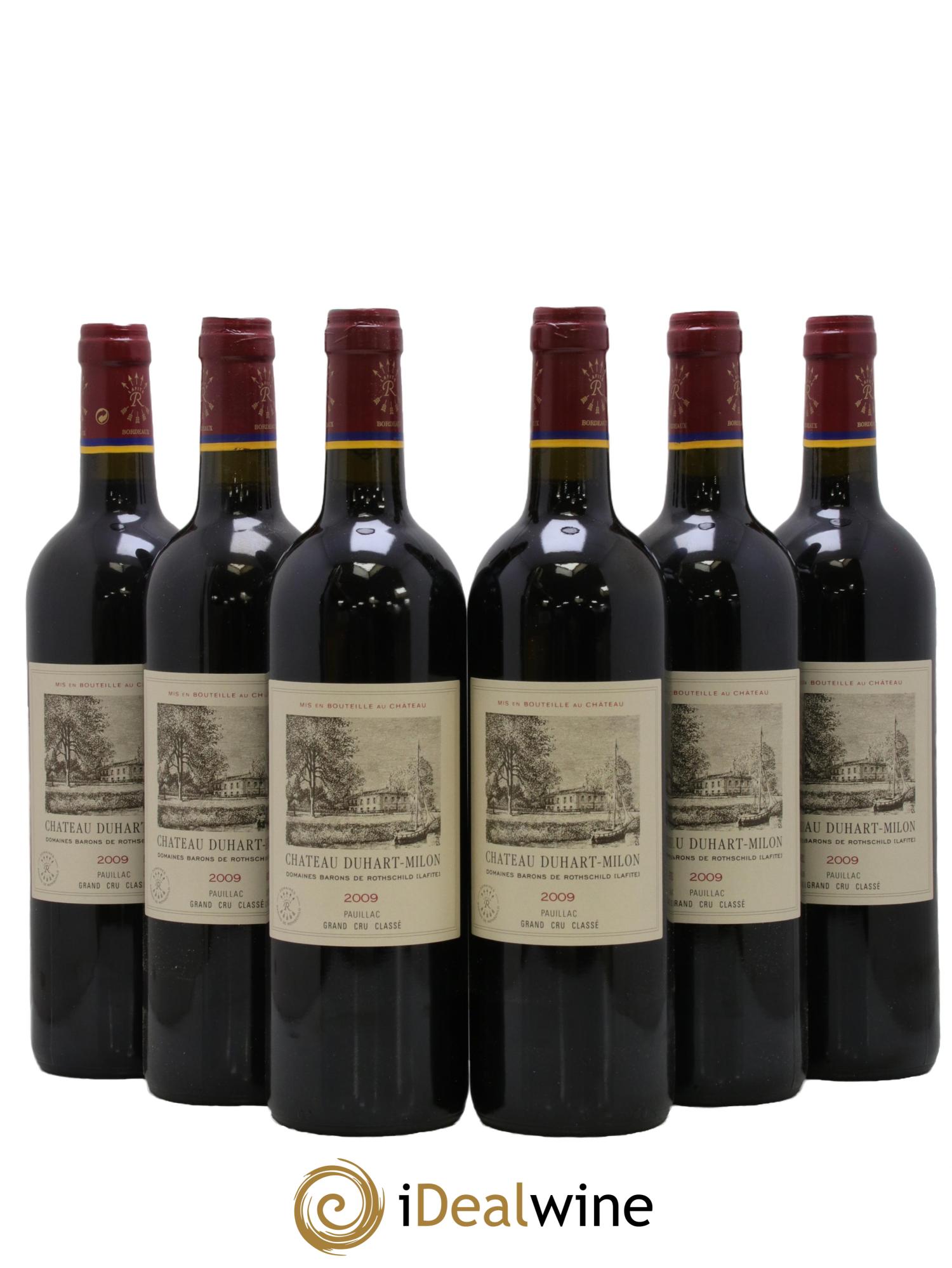 Château Duhart-Milon 4ème Grand Cru Classé 2009 - Lot of 6 bottles - 0