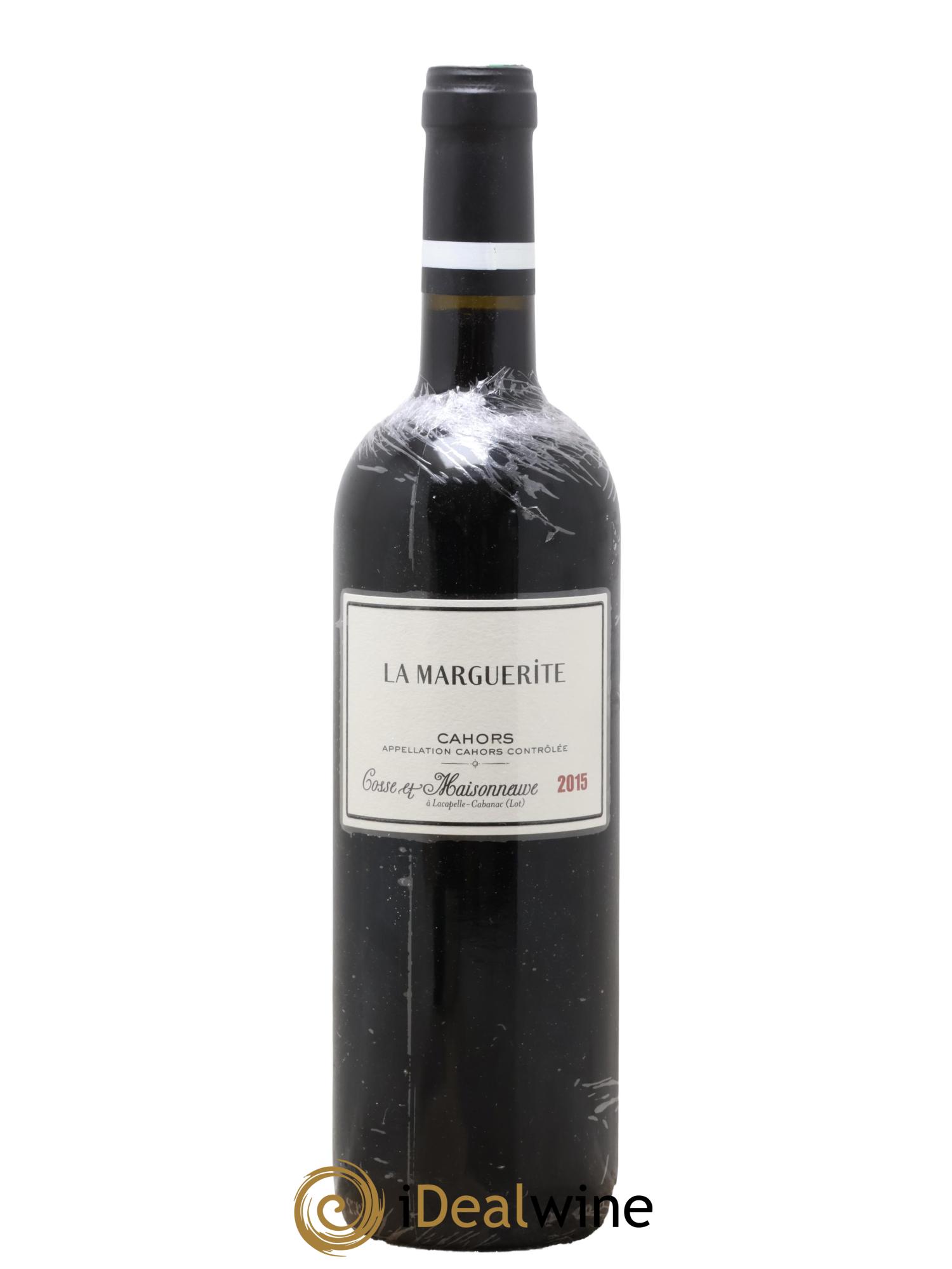 Cahors La Marguerite Cosse-Maisonneuve (Domaine) 2015 - Lot de 1 bouteille - 0