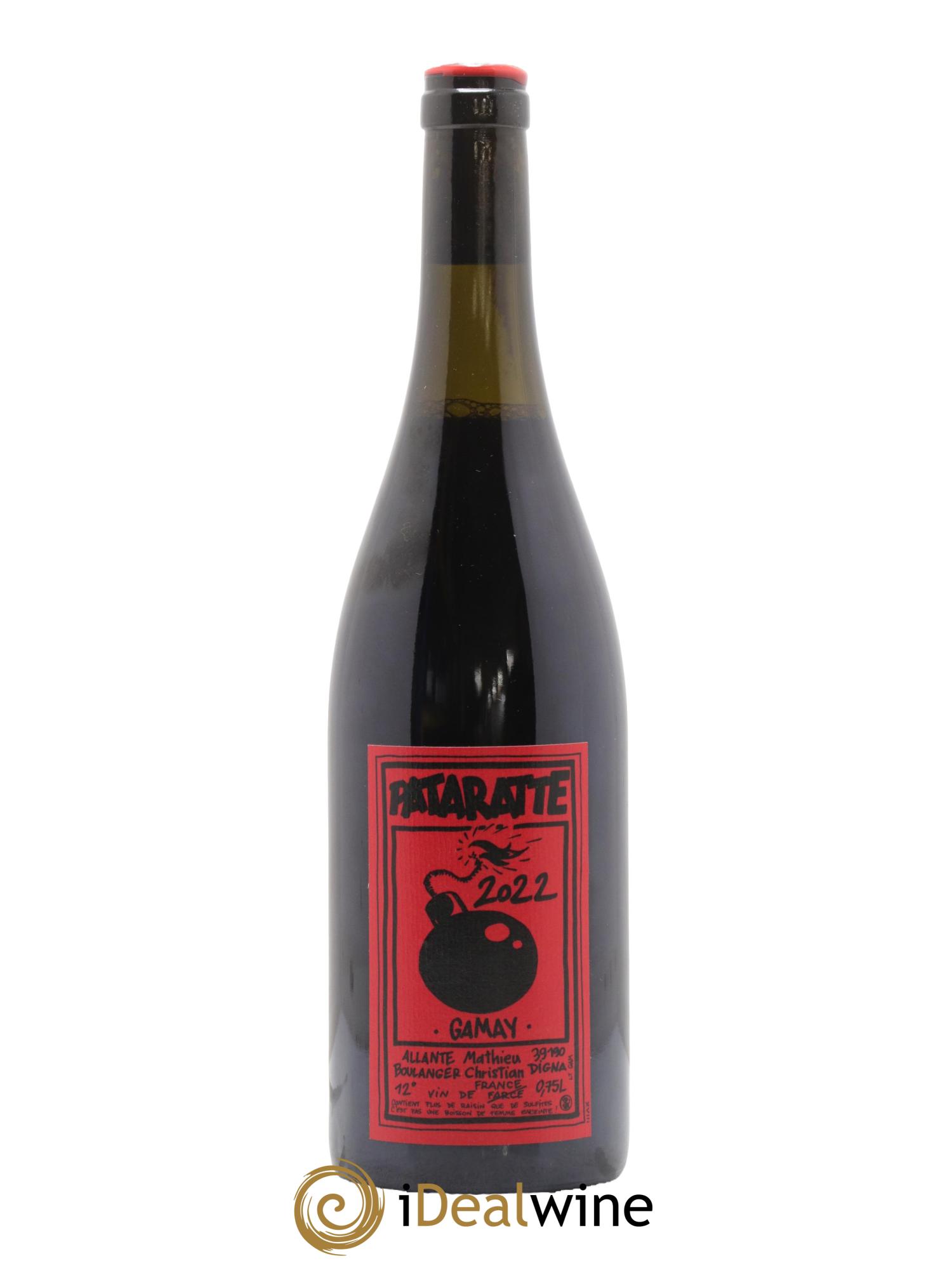Vin de France Pataratte Domaine Allante et Boulanger 2022 - Lotto di 1 bottiglia - 0