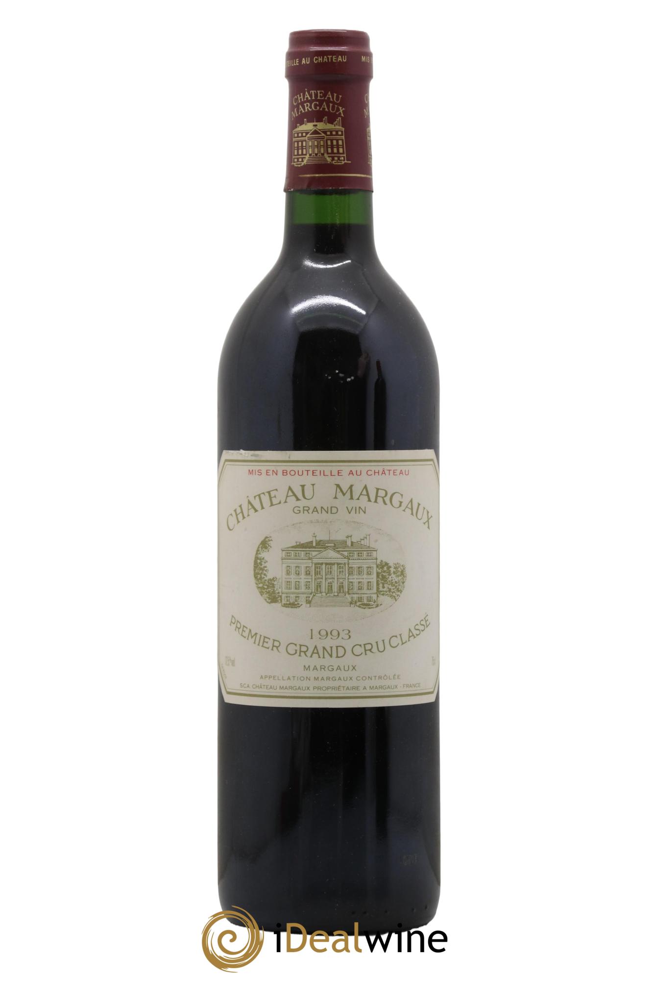Château Margaux 1er Grand Cru Classé 1993 - Lot de 1 bouteille - 0