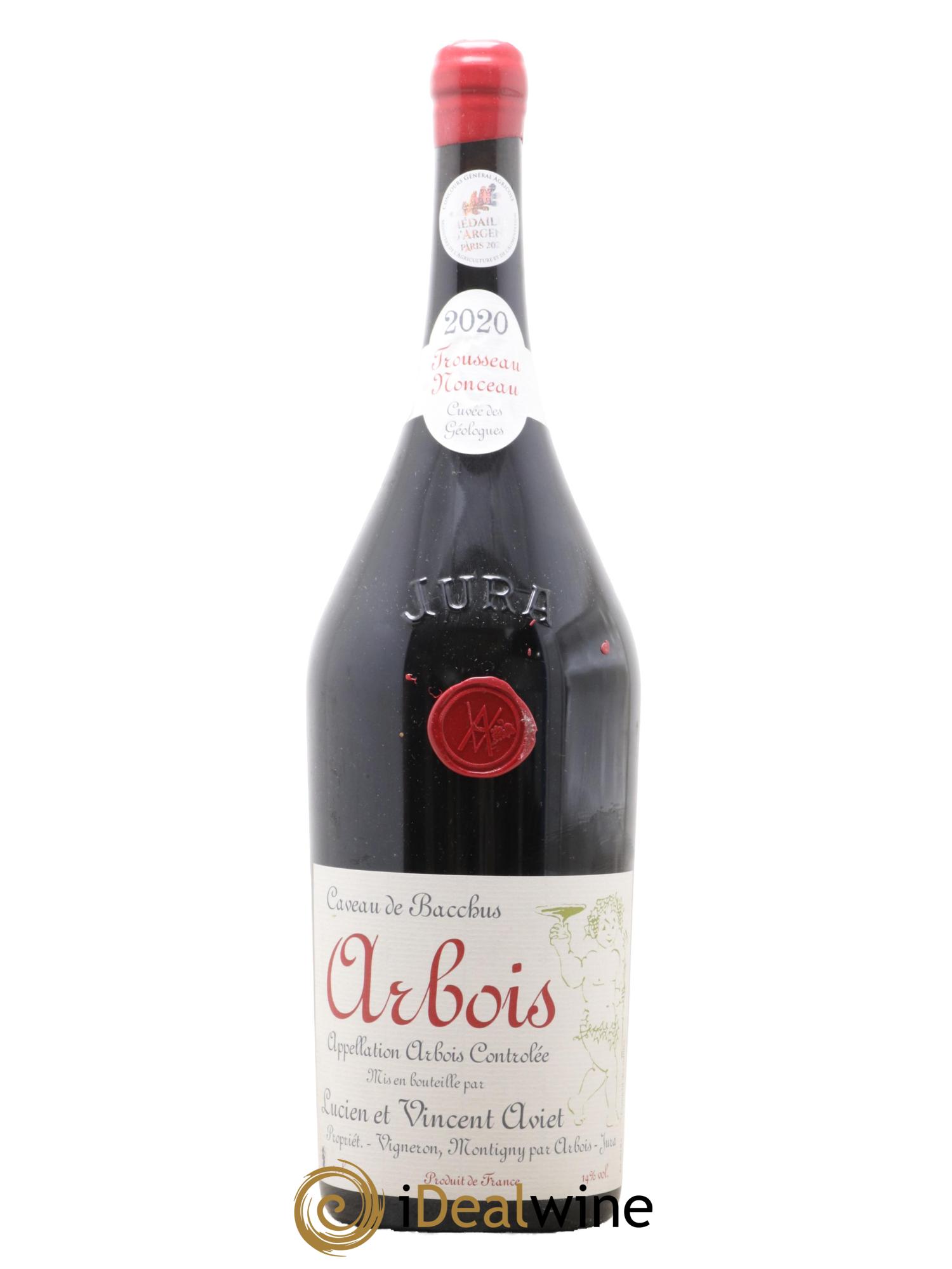 Arbois Trousseau Nonceau Cuvée des Géologues Lucien Aviet (Domaine) 2020 - Lot de 1 magnum - 0