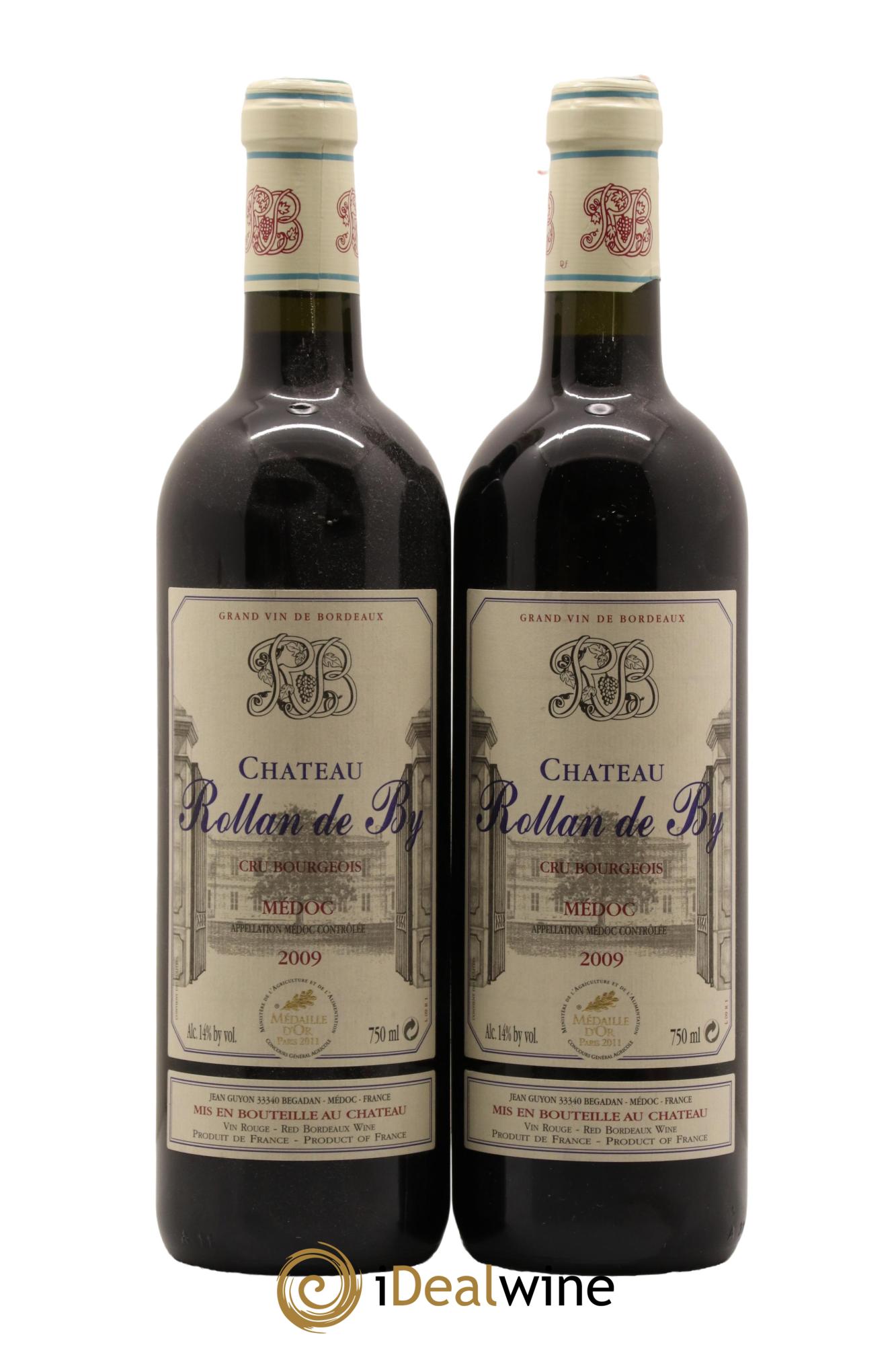 Château Rollan de By Cru Bourgeois 2009 - Lot de 2 bouteilles - 0