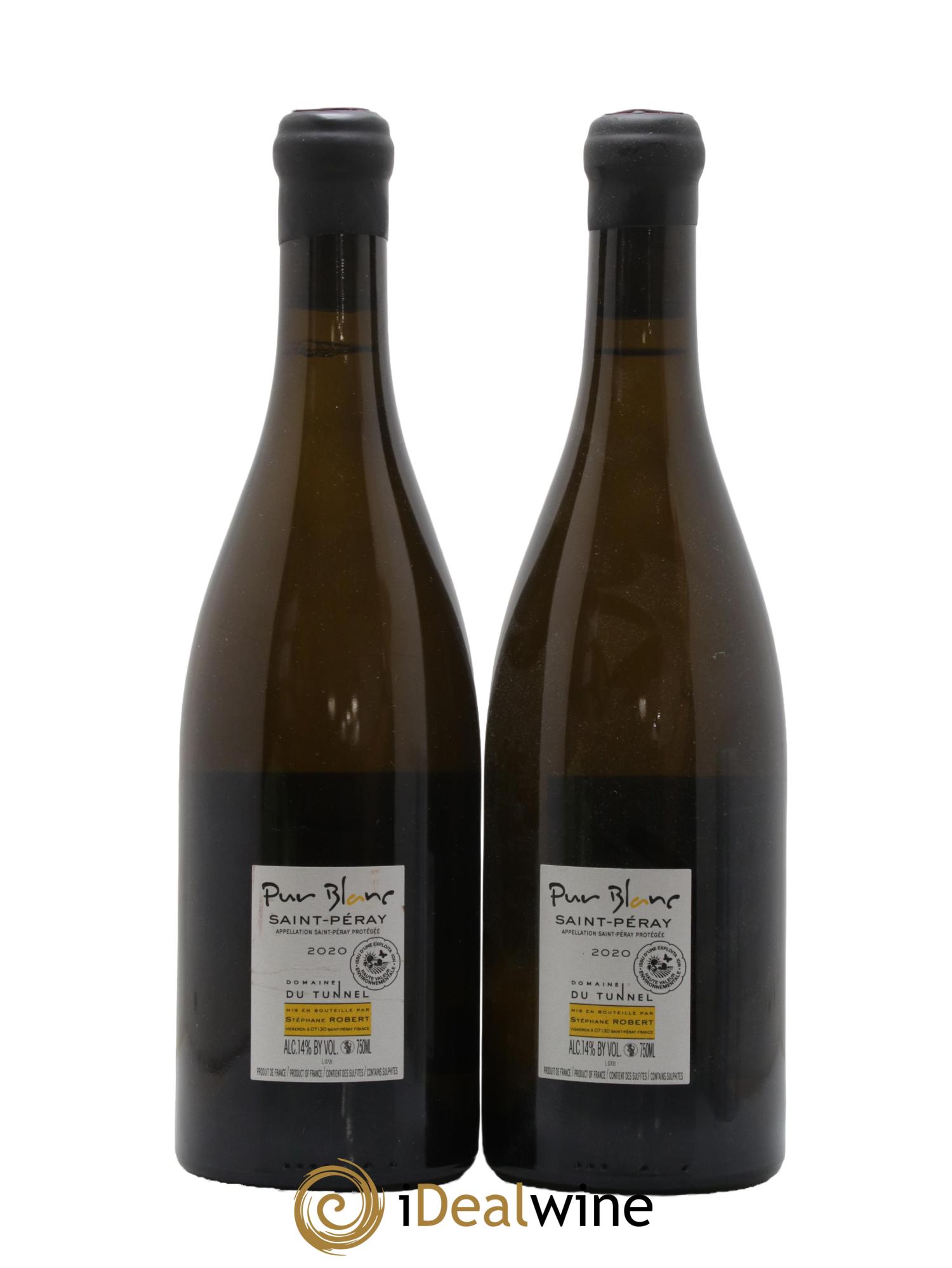 Saint-Péray Pur Blanc Tunnel (Domaine du) 2020 - Posten von 2 Flaschen - 1