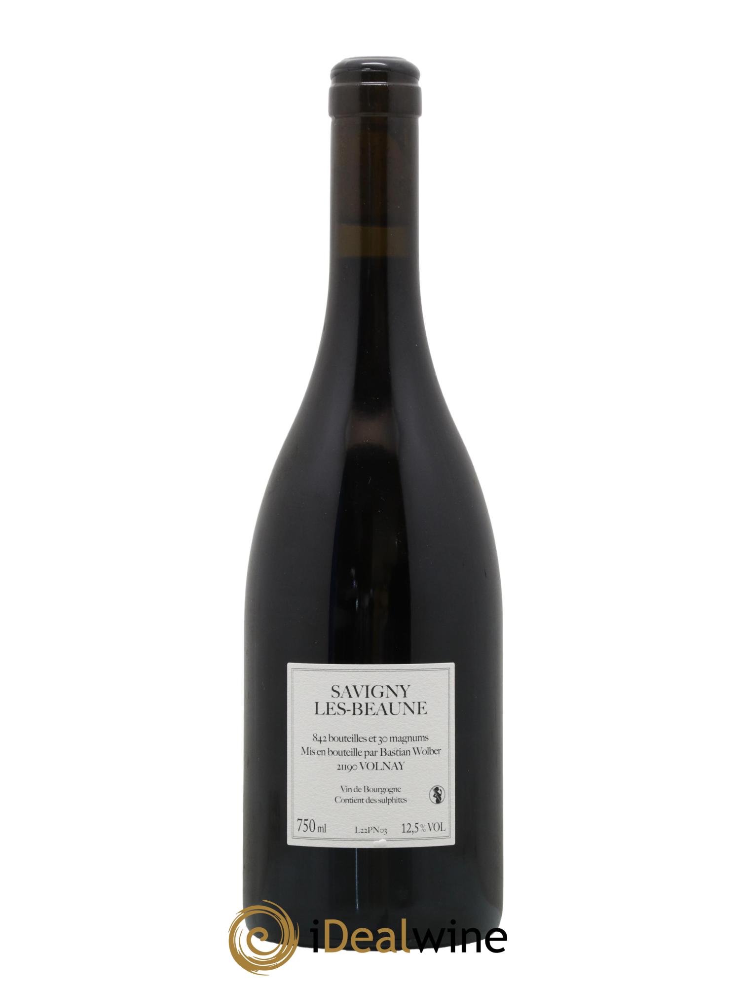Savigny-lès-Beaune Bastian Wolber 2022 - Lot de 1 bouteille - 1
