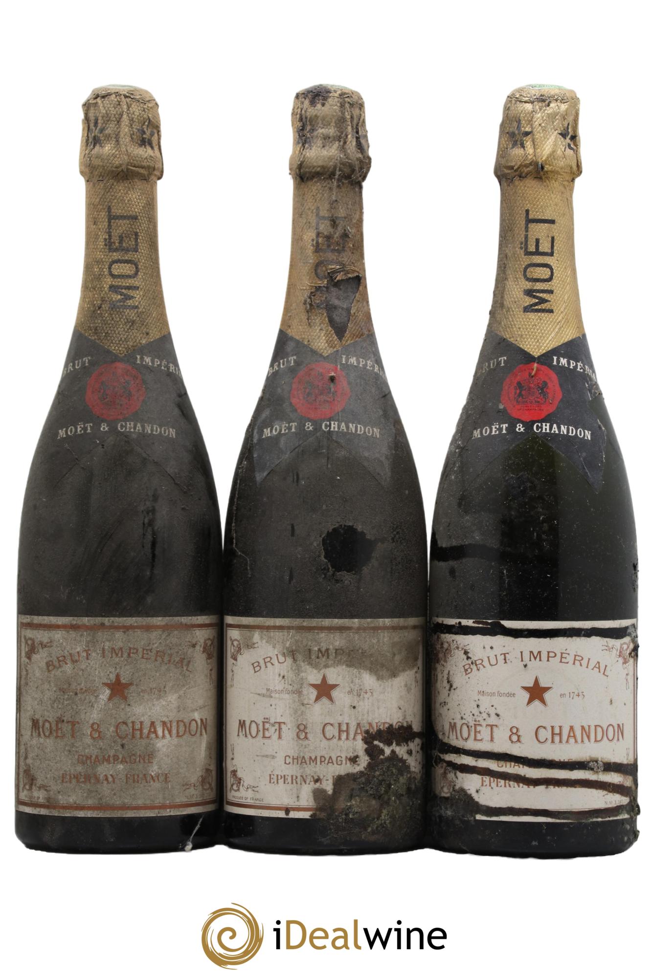 Impérial Brut Moët et Chandon - Lot de 3 bouteilles - 0