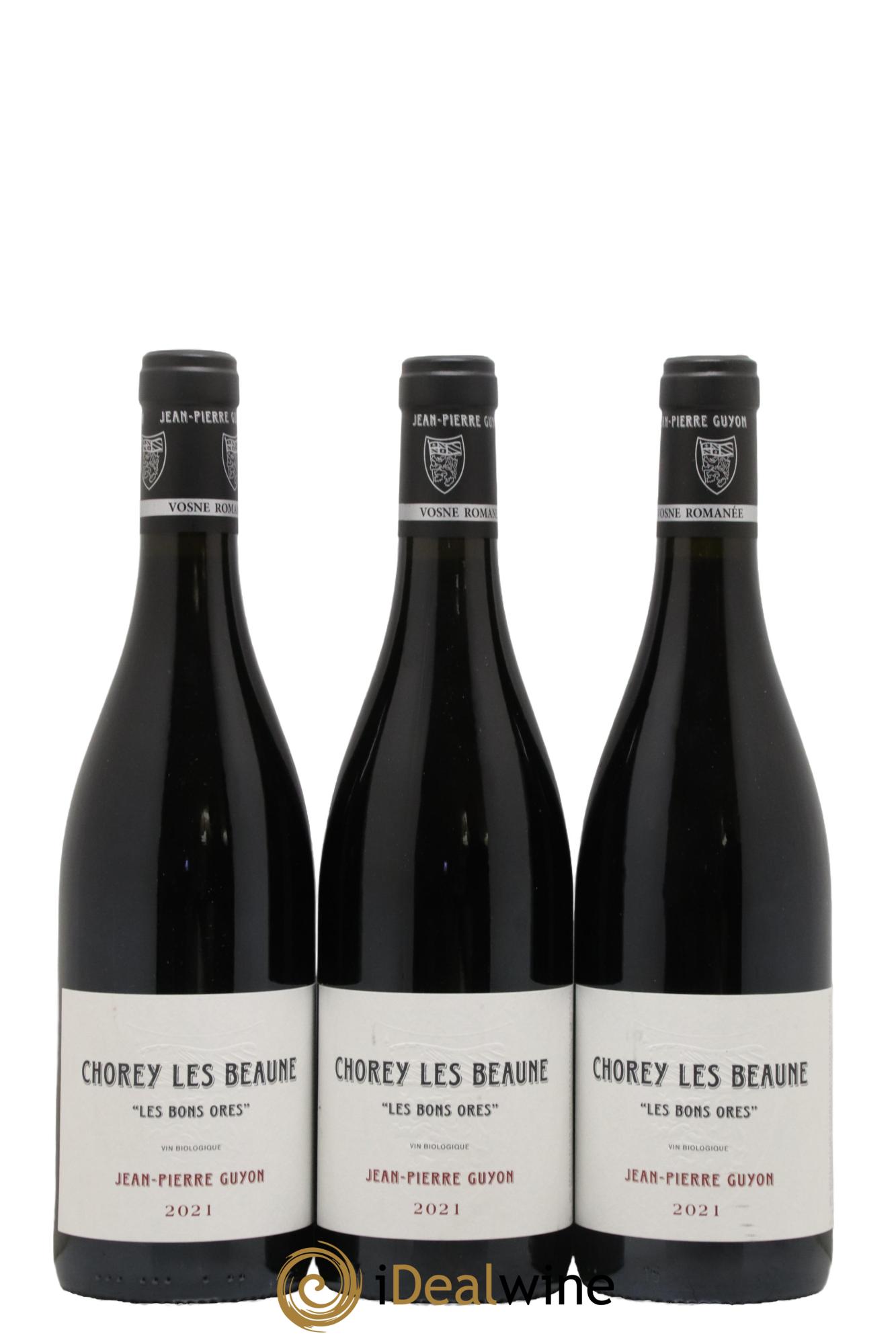 Chorey-Lès-Beaune Les Bons Ores Guyon (Domaine) 2021 - Lot de 3 bouteilles - 0