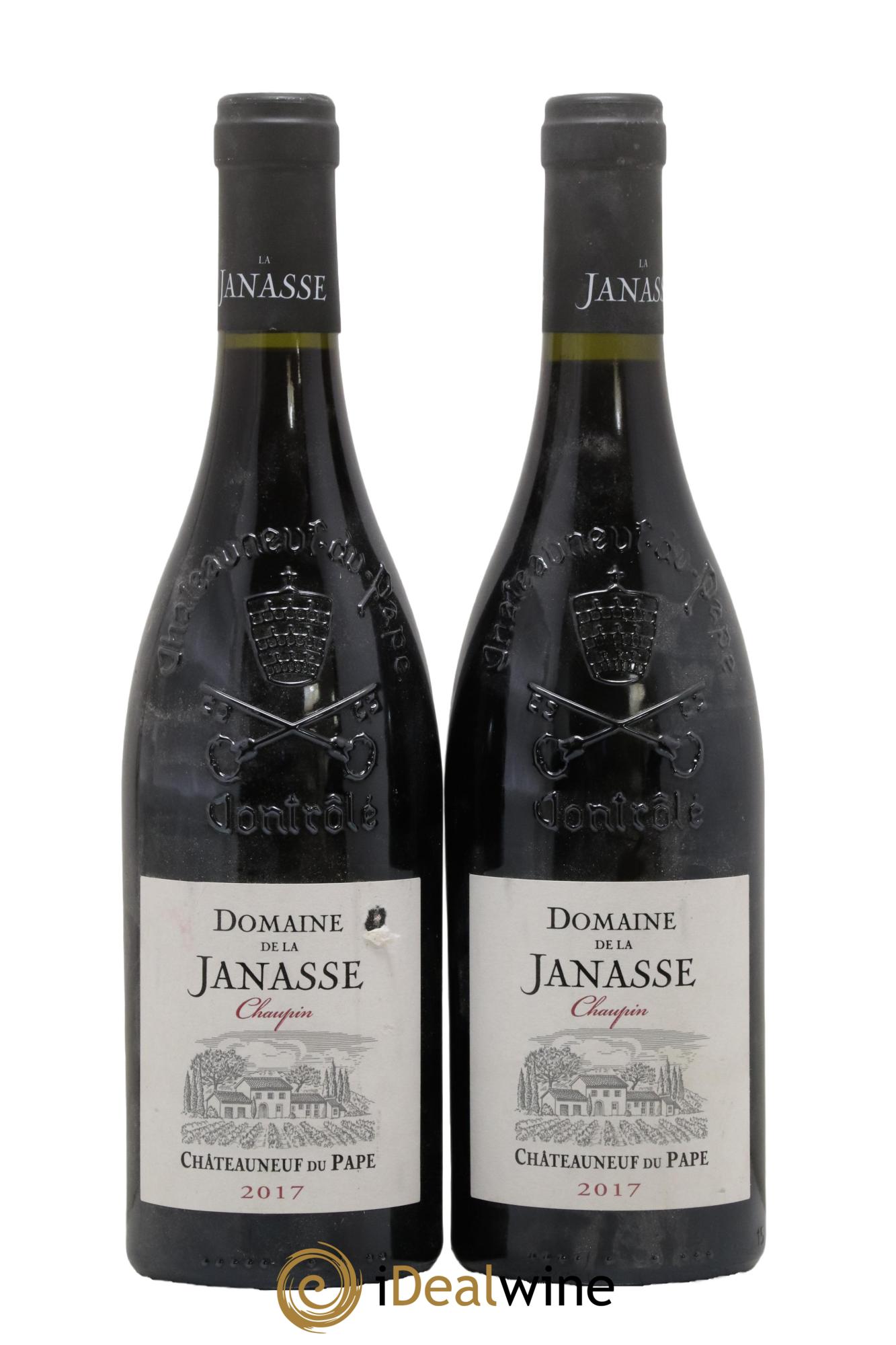 Châteauneuf-du-Pape Cuvée Chaupin La Janasse (Domaine de) 2017 - Lot de 2 bouteilles - 0