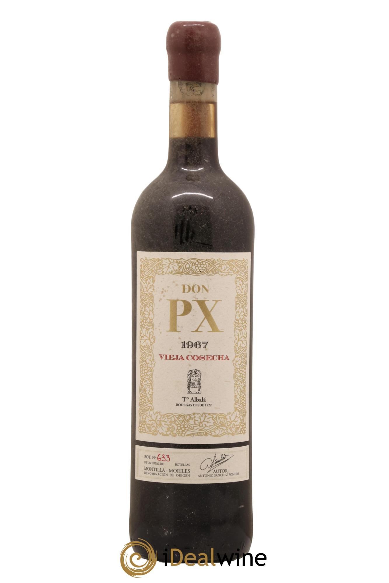 Montilla Moriles Don PX Toro Albalà 1967 - Lot de 1 bouteille - 0