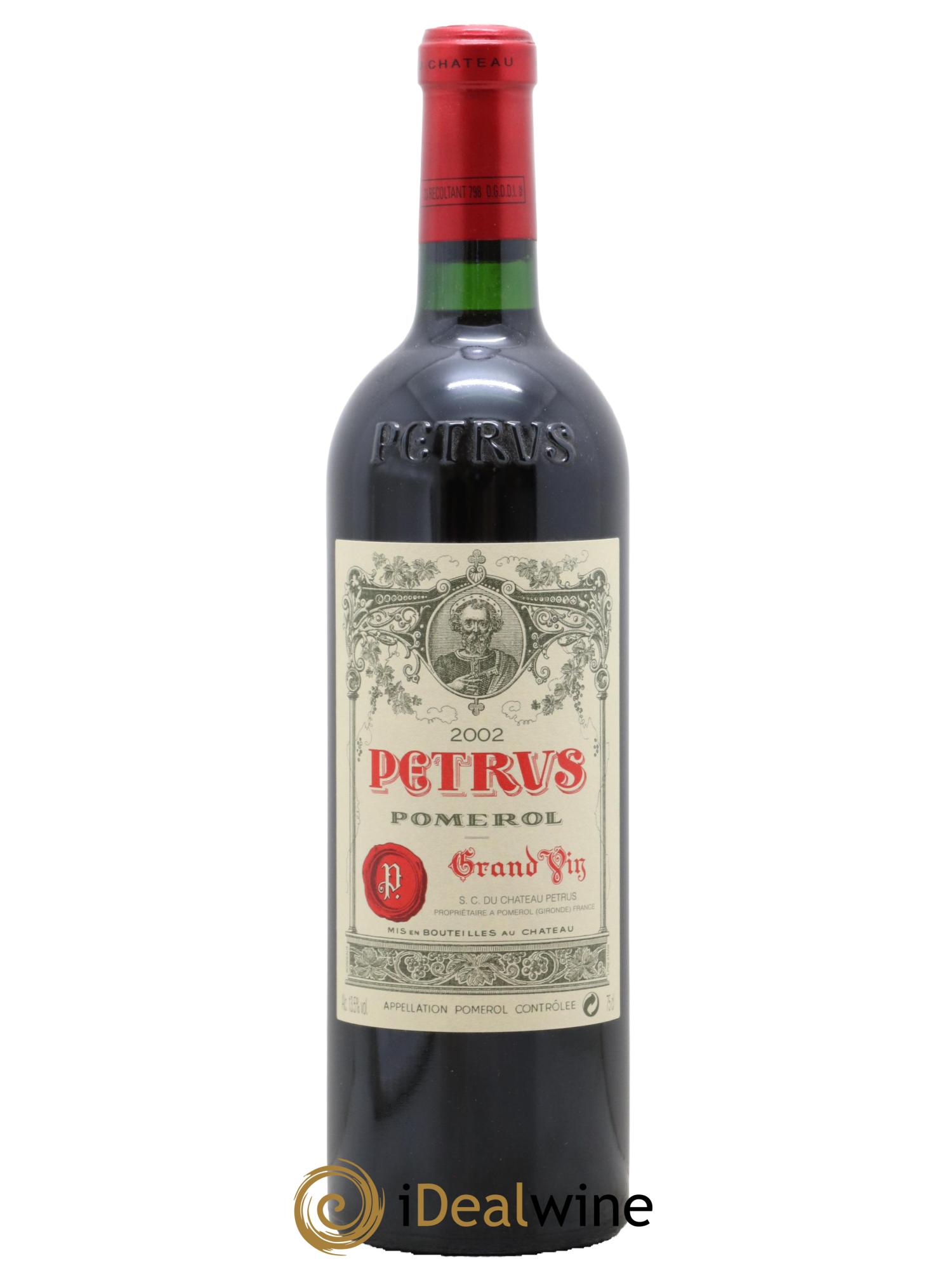 Petrus 2002 - Lot de 1 bouteille - 0