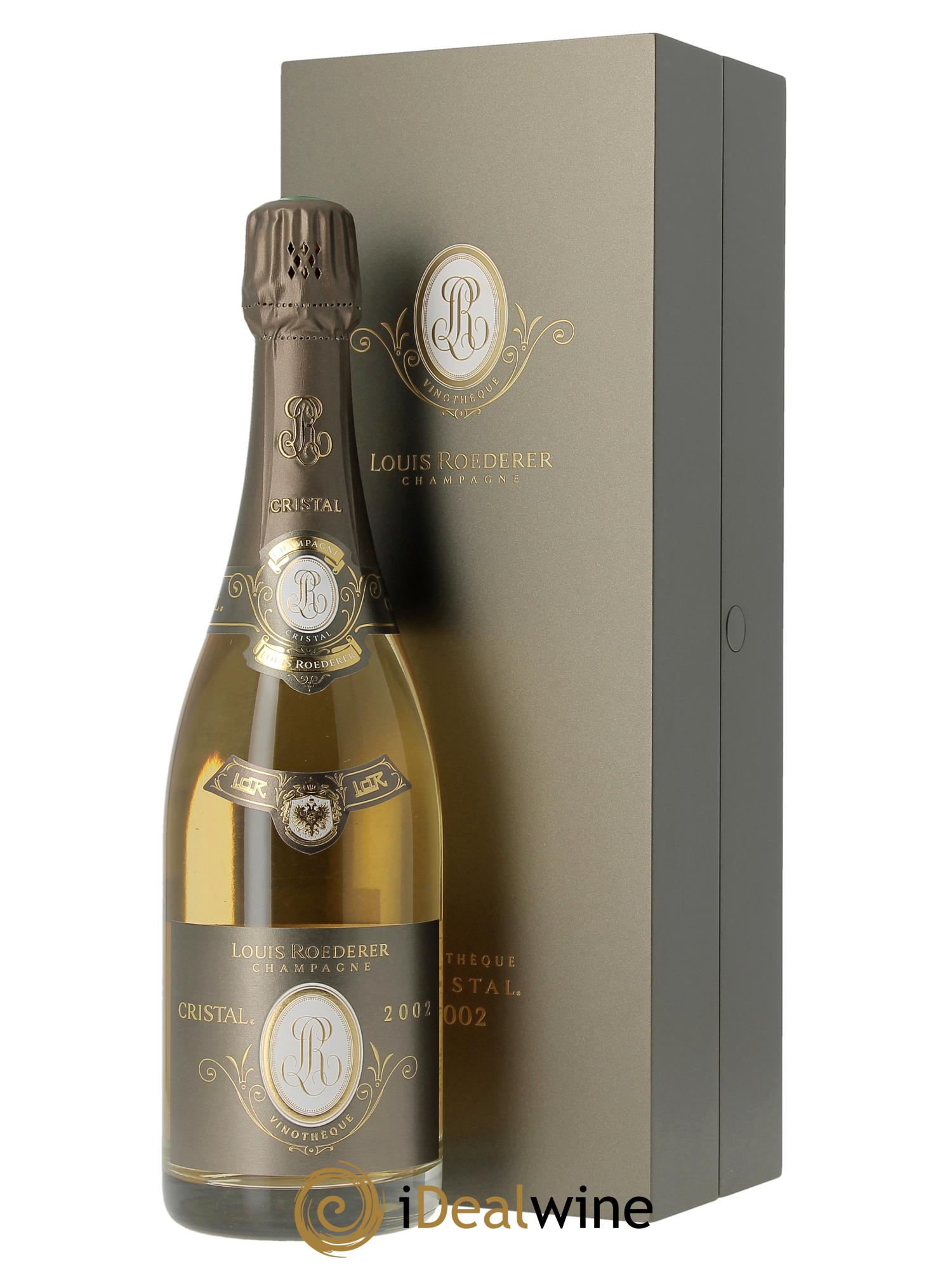 Cristal Vinothèque Louis Roederer 2002 - Lot de 1 bouteille - 0