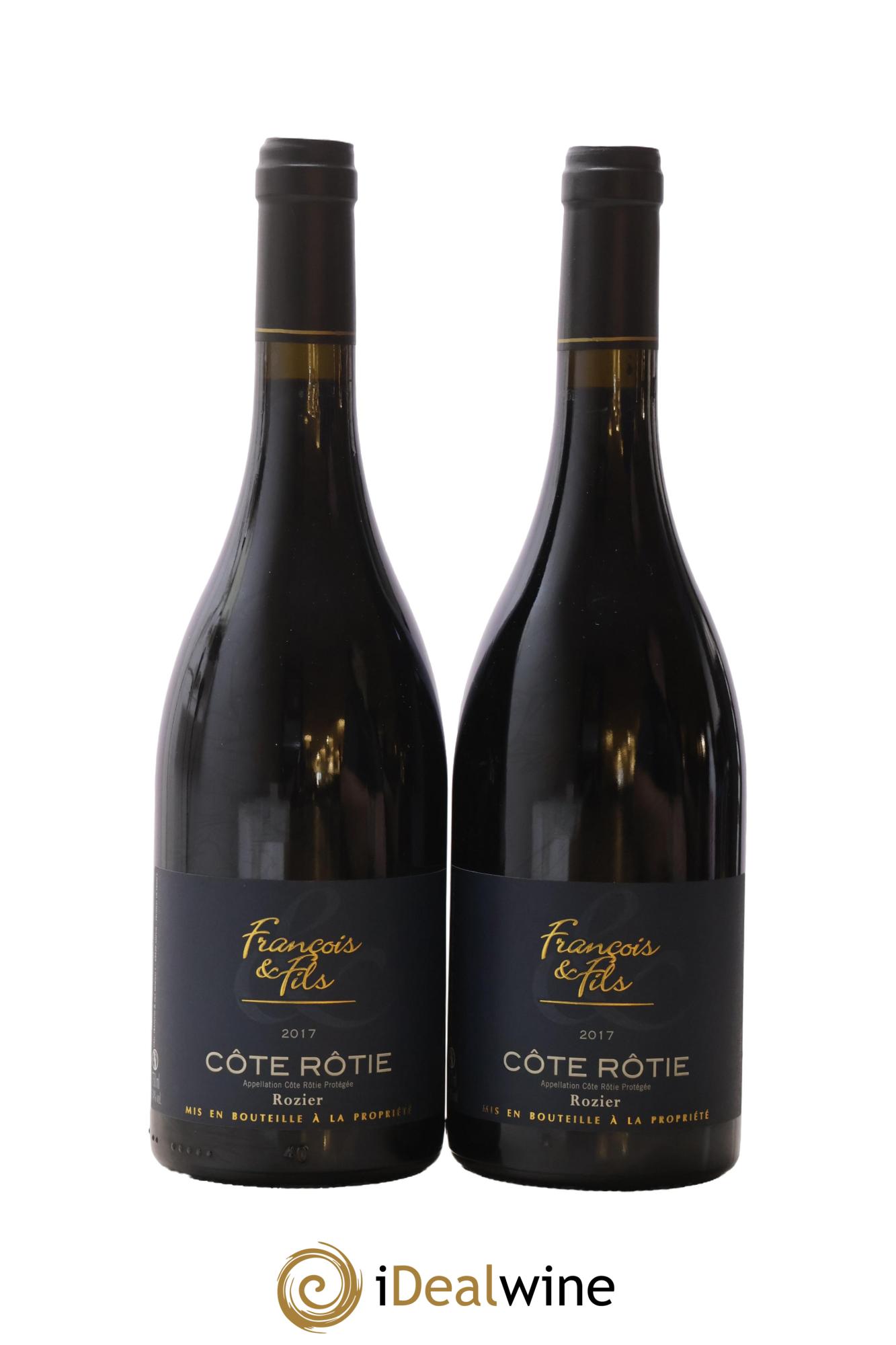 Côte-Rôtie Rozier François & Fils 2017 - Lot of 2 bottles - 0