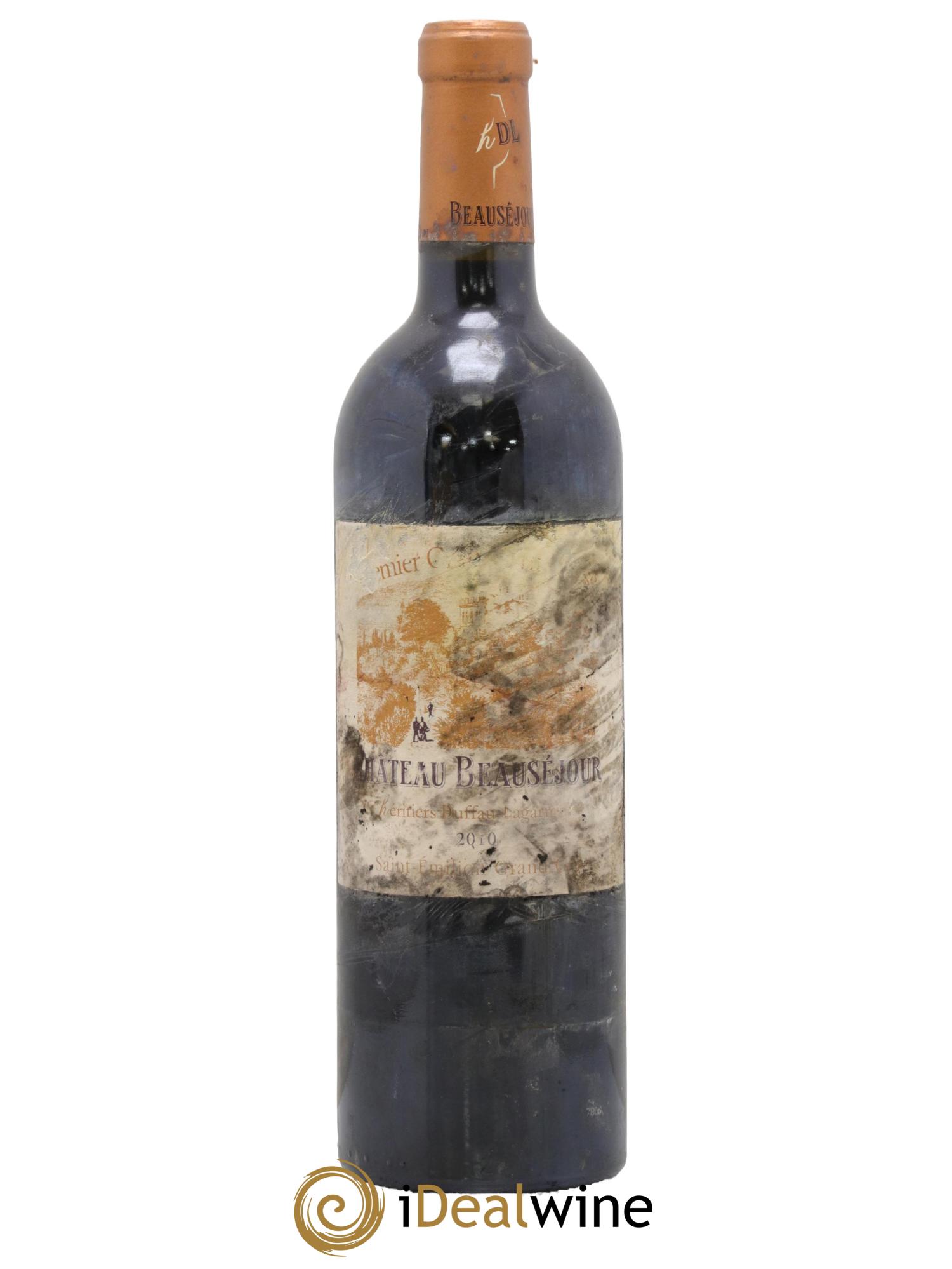 Château Beauséjour (Duffau-Lagarrosse) 1er Grand Cru Classé B 2010 - Lot of 1 bottle - 0