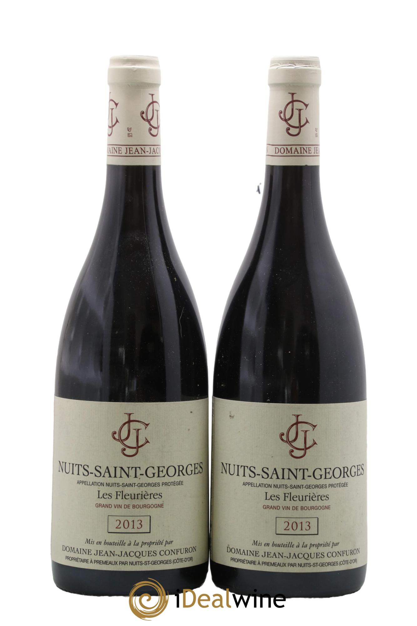 Nuits-Saint-Georges Les Fleurières Jean-Jacques Confuron 2013 - Lot of 2 bottles - 0