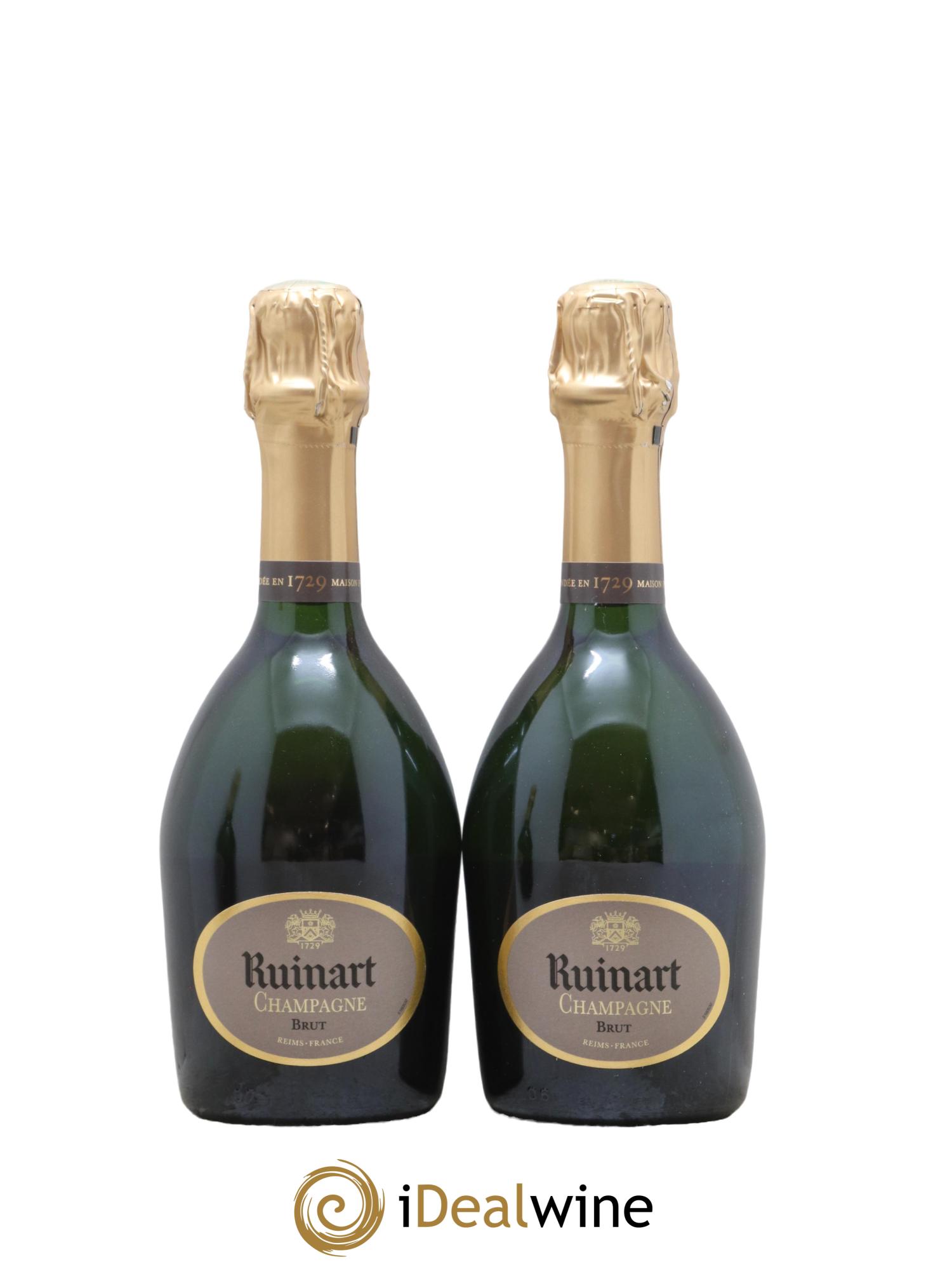 R de Ruinart Brut Ruinart - Lot de 2 demi bouteilles - 0
