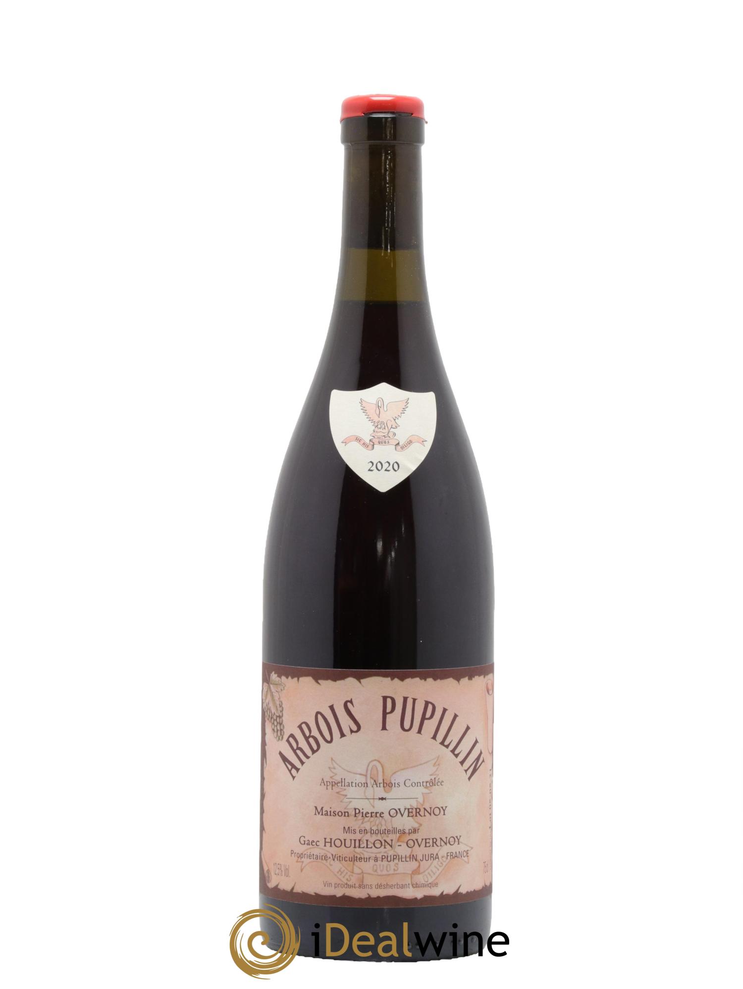 Arbois-Pupillin Poulsard (cire rouge) Overnoy-Houillon (Domaine) 2020 - Lot de 1 bouteille - 0