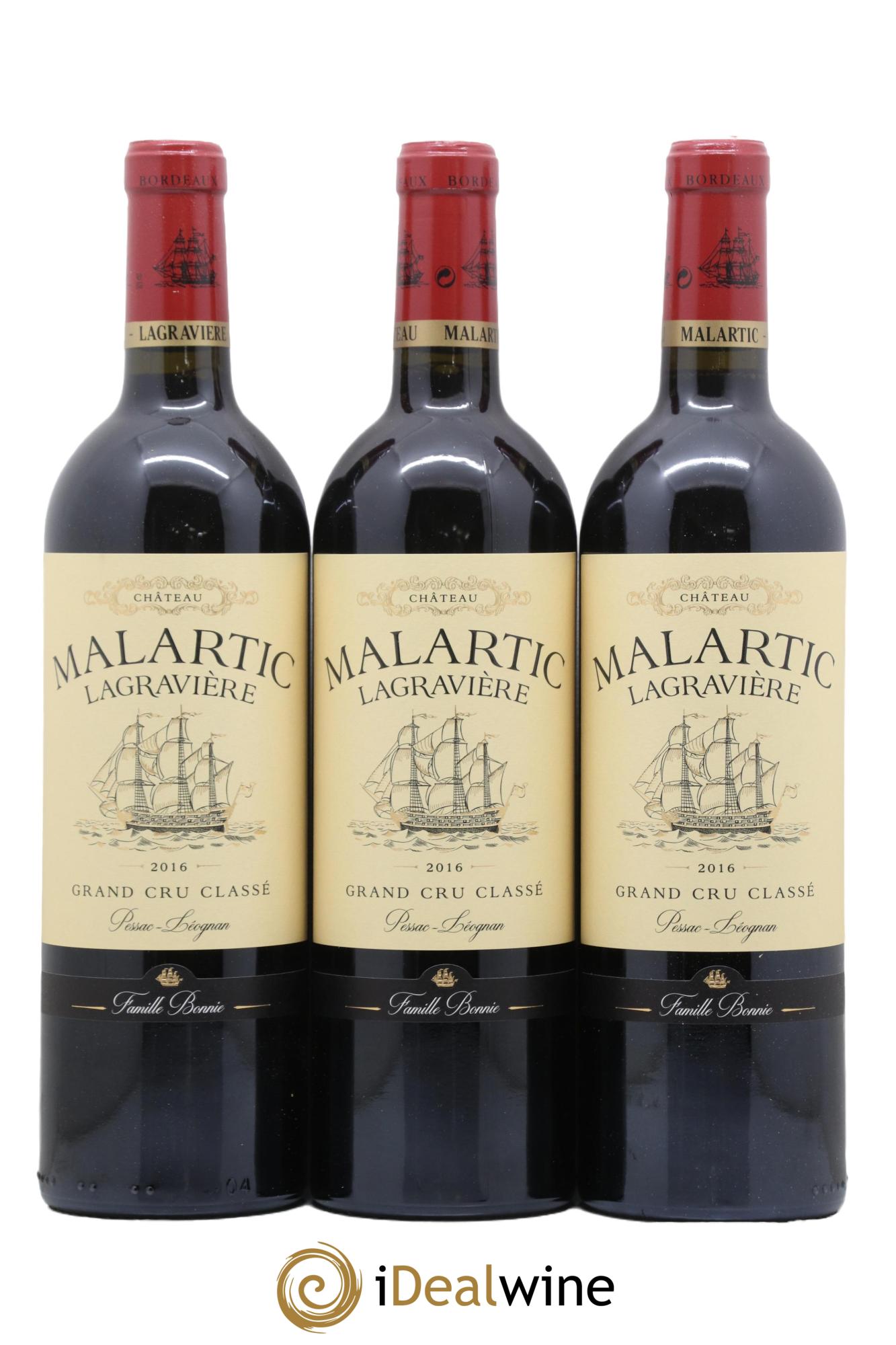Château Malartic-Lagravière Cru Classé de Graves 2016 - Lot de 6 bouteilles - 2