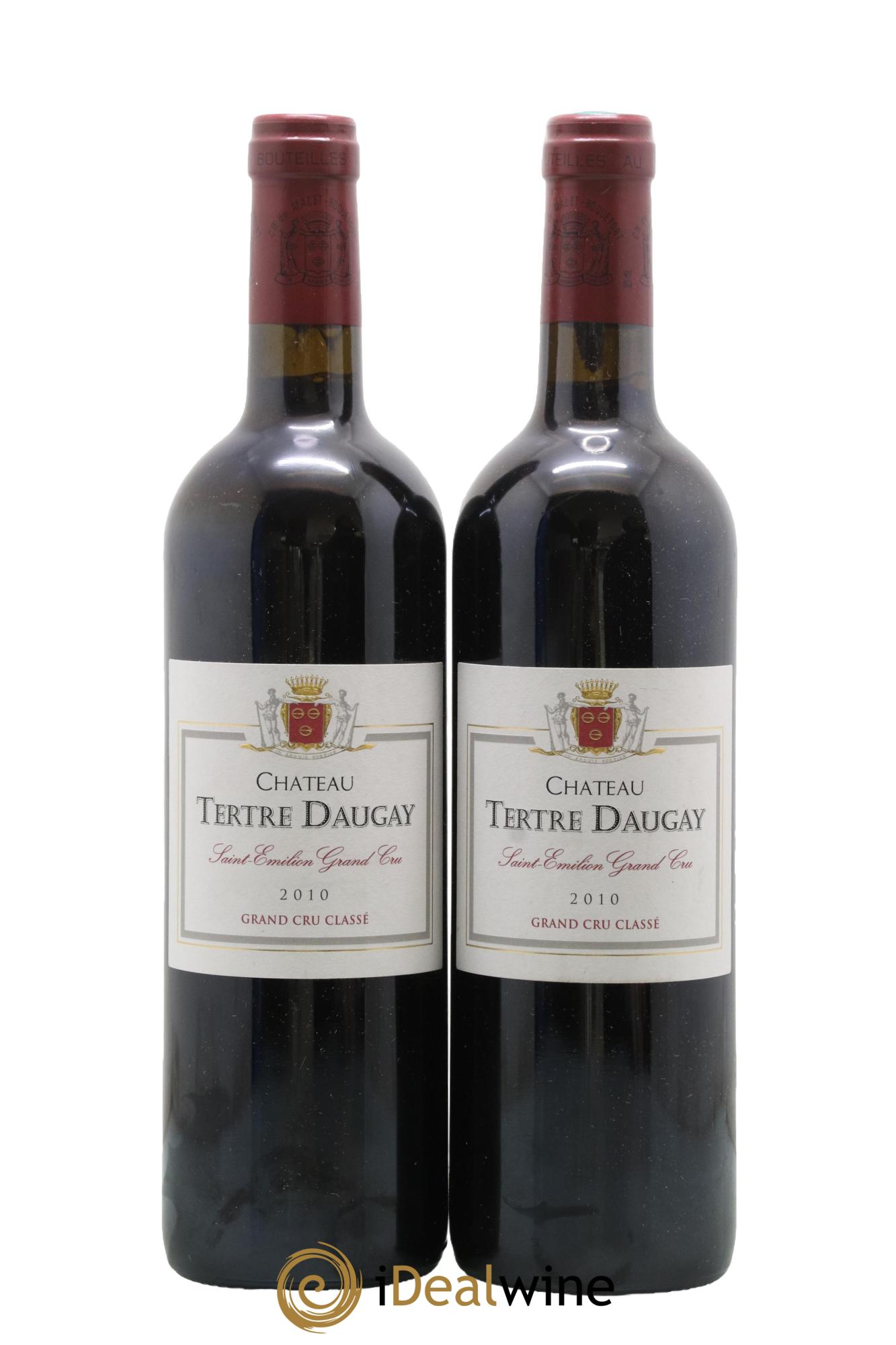 Château Tertre Daugay Grand Cru Classé 2010 - Lot de 2 bouteilles - 0