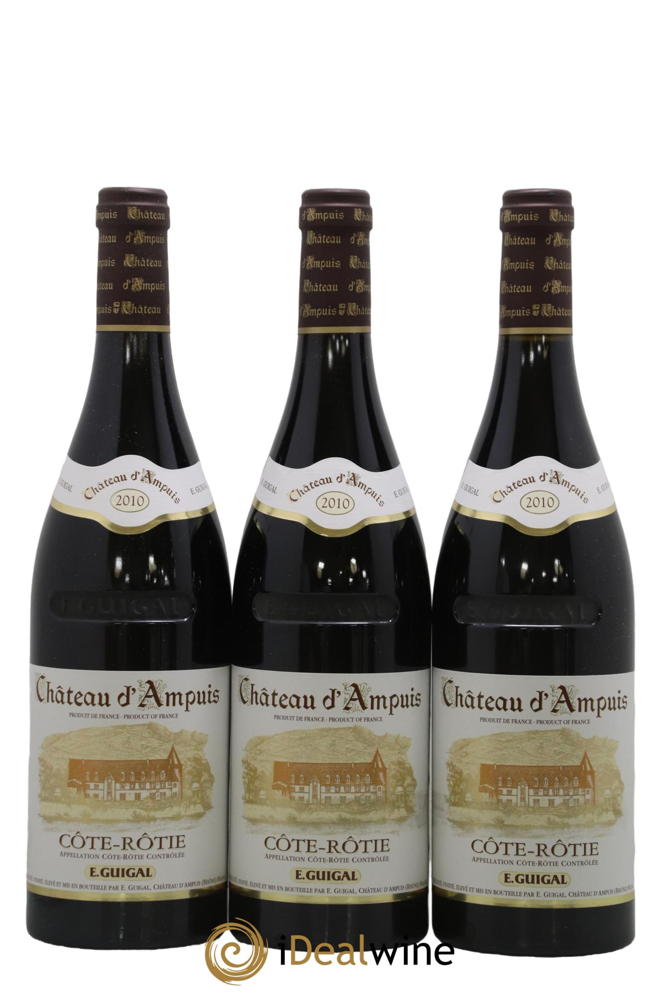 Côte-Rôtie Château d'Ampuis Guigal 2010 - Lot de 12 bouteilles - 2