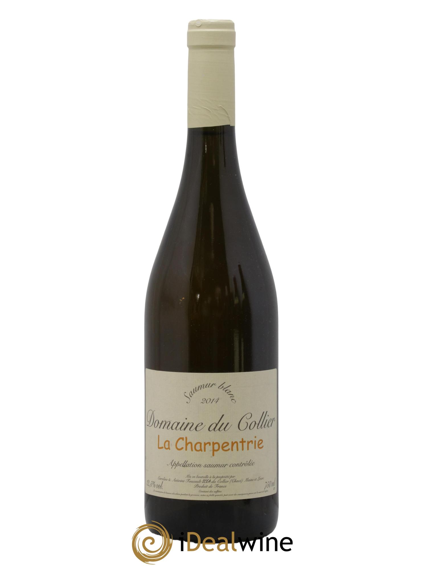 Saumur La Charpentrie Domaine du Collier 2014 - Lot de 1 bouteille - 0