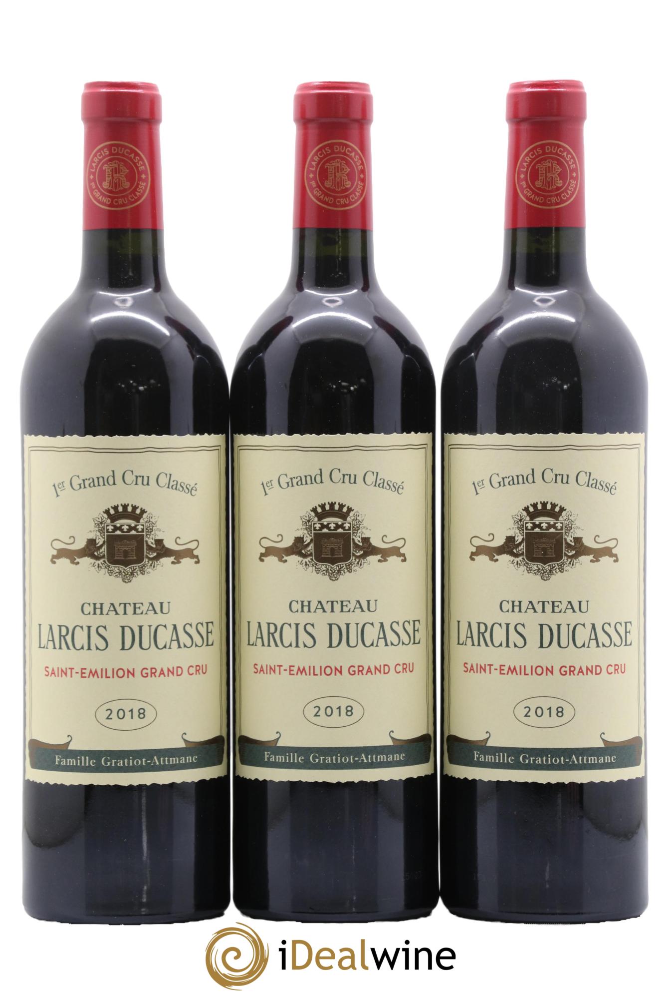 Château Larcis Ducasse 1er Grand Cru Classé B 2018 - Lotto di 6 bottiglie - 2