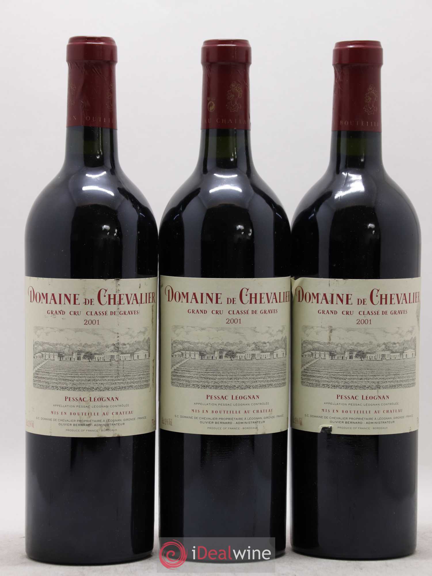 Domaine de Chevalier Cru Classé de Graves 2001 - Lot of 12 bottles - 4