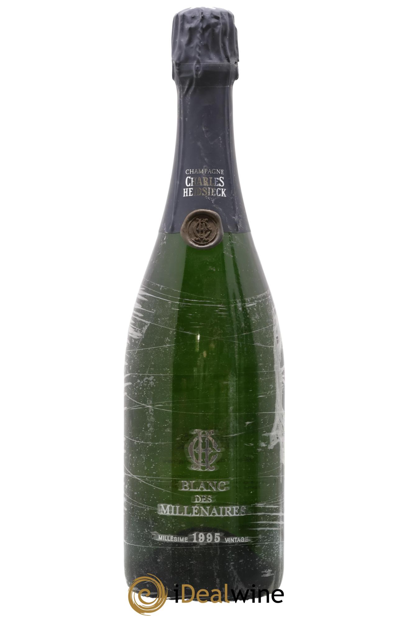 Blanc de Blancs Blanc des Millénaires Brut Charles Heidsieck 1995 - Lot de 1 bouteille - 0