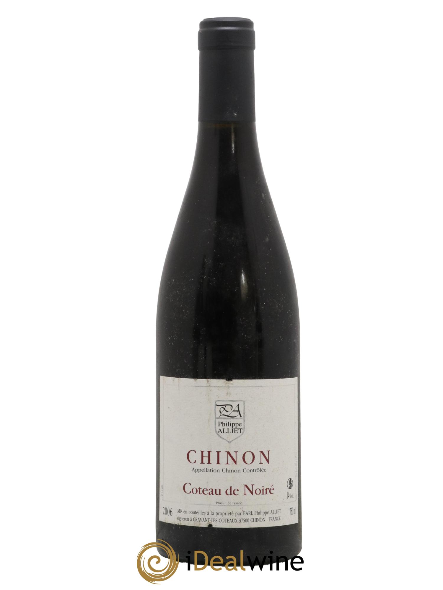 Chinon Coteau de Noiré Philippe Alliet 2006 - Lot de 1 bouteille - 0