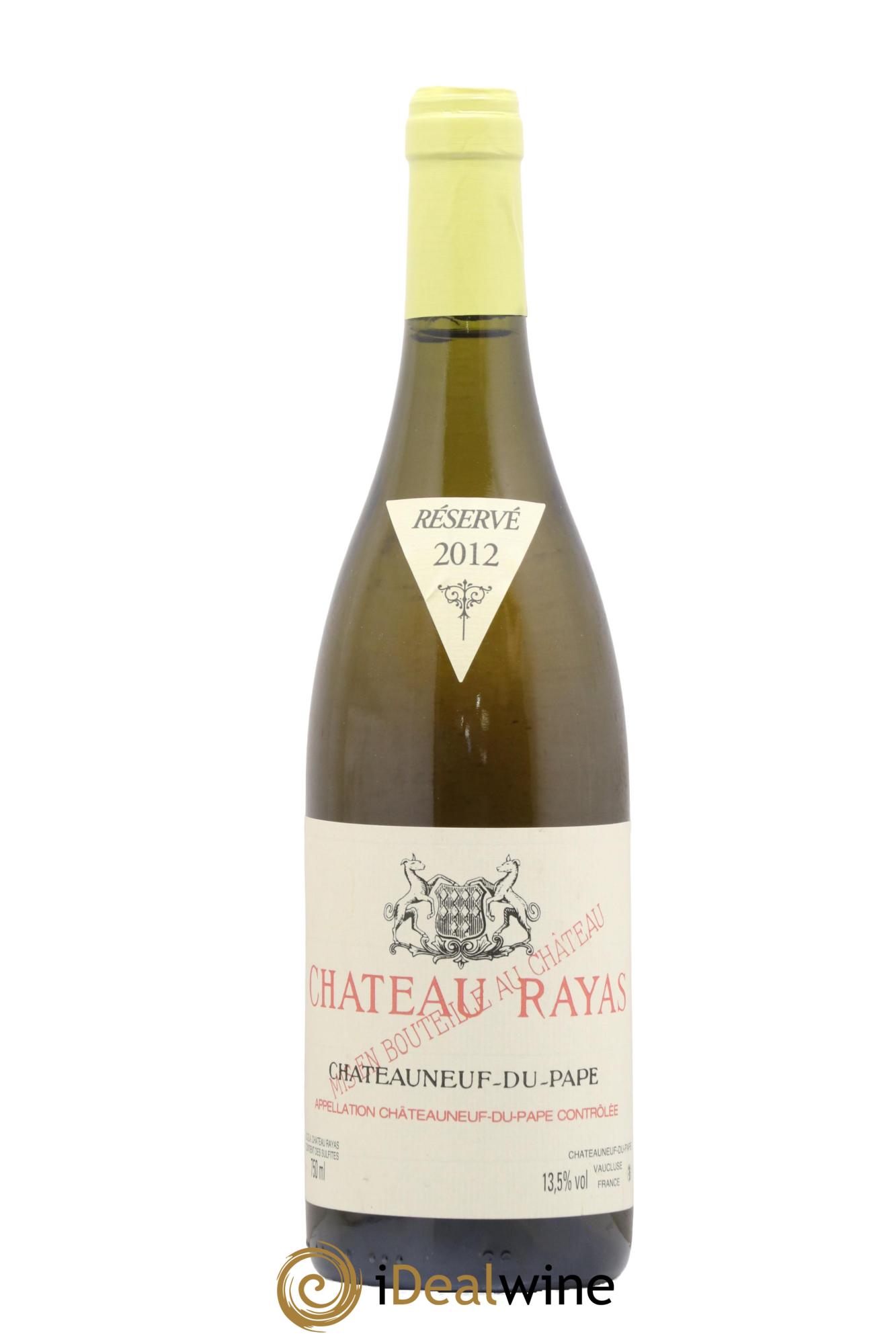 Châteauneuf-du-Pape Château Rayas Emmanuel Reynaud 2012 - Posten von 1 Flasche - 0