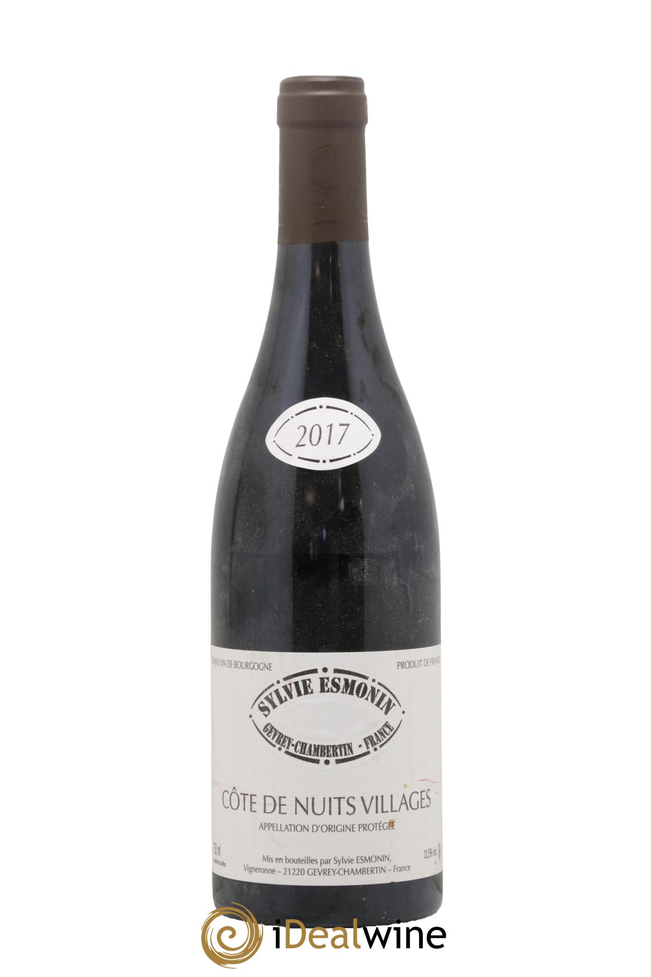 Côte de Nuits-Villages Sylvie Esmonin 2017 - Lot de 1 bouteille - 0
