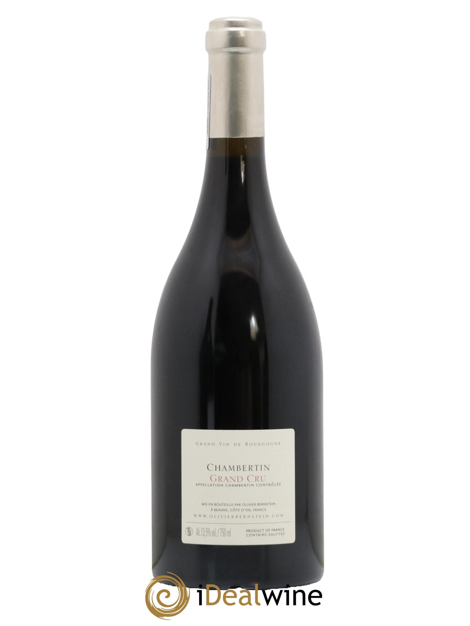 Chambertin Grand Cru Domaine Olivier Bernstein 2015 - Lot de 1 bouteille - 1