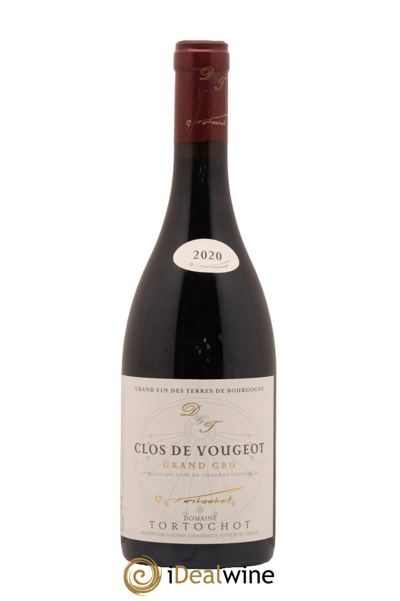 Clos de Vougeot Grand Cru Tortochot (Domaine) 2020 - Lot de 1 bouteille - 0