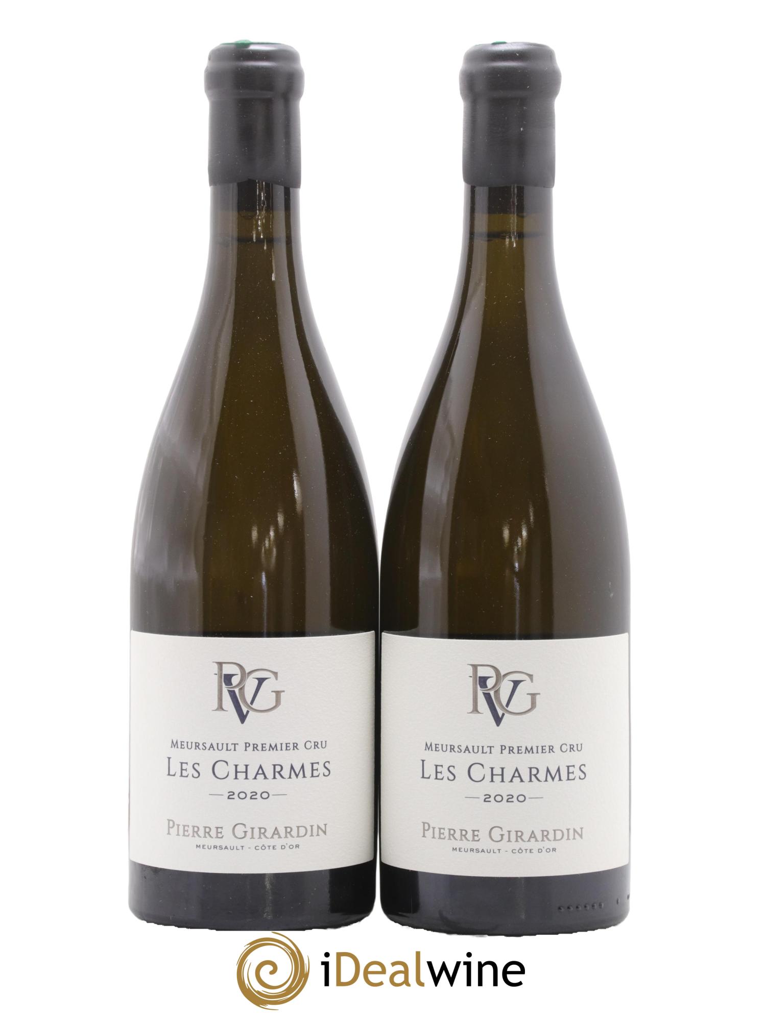 Meursault 1er Cru Les Charmes Pierre Girardin 2020 - Lot de 2 bouteilles - 0