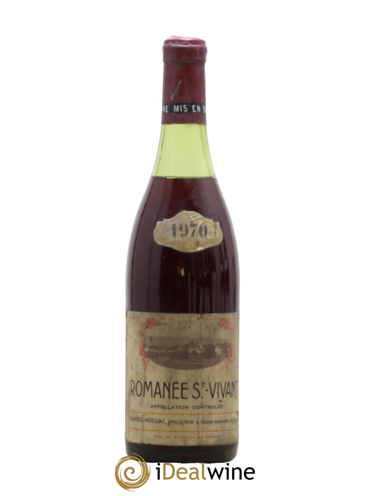 Romanée-Saint-Vivant Grand Cru Charles Noëllat 1970 - Lot de 1 bouteille - 0