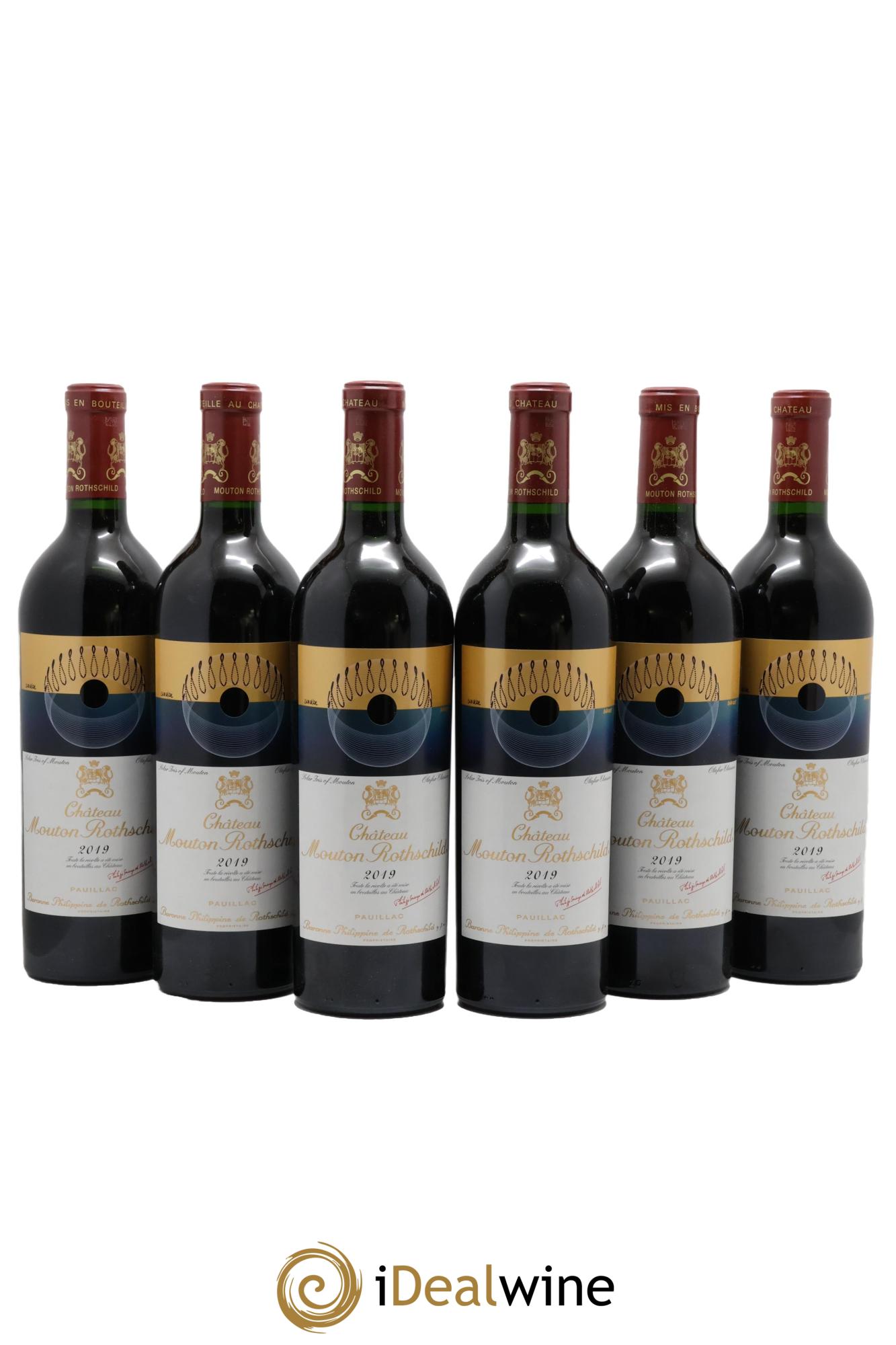Château Mouton Rothschild 1er Grand Cru Classé 2019 - Lot of 6 bottles - 0