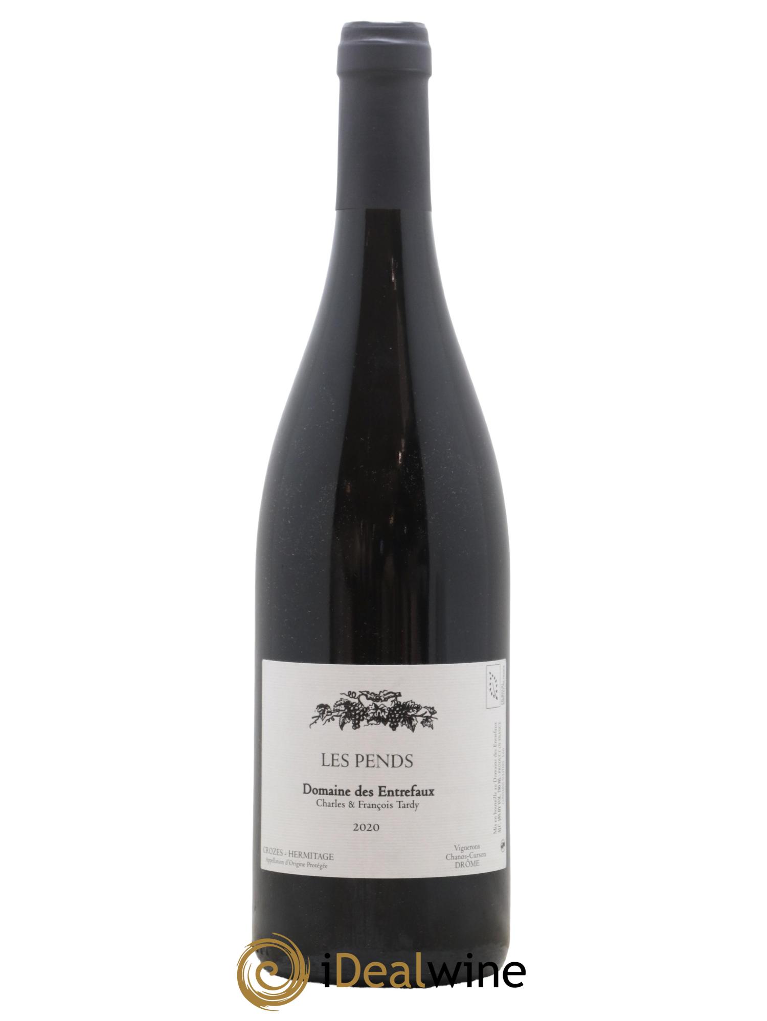 Crozes-Hermitage Les Pends Domaine des Entrefaux 2020 - Lot de 1 bouteille - 0