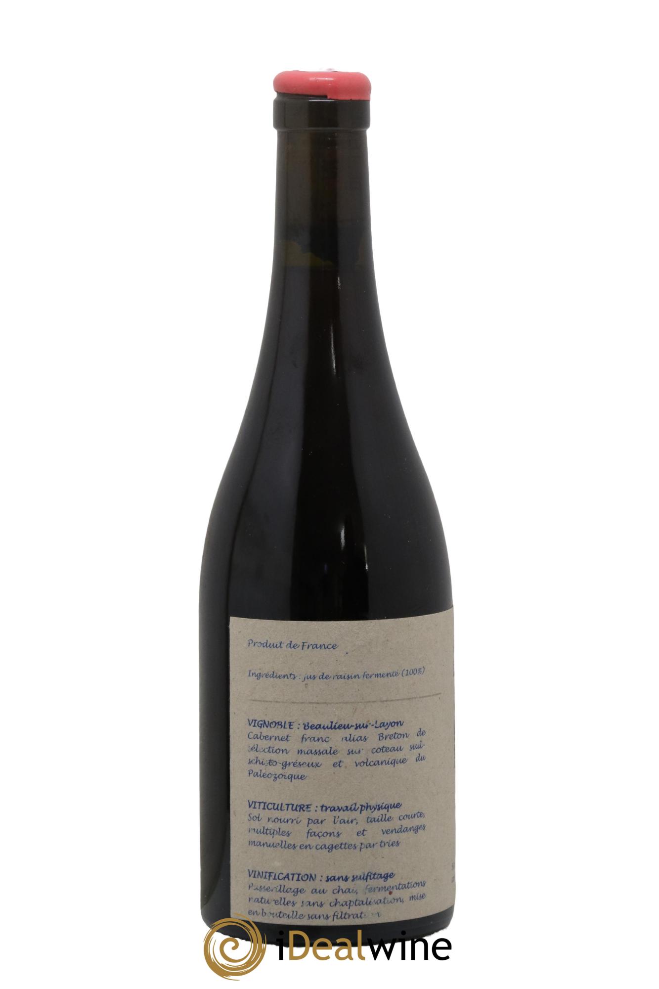 Vin de France Le Pur Elixir des Gaseneries Un Vin de Terre Libre Comme l'Air Josettz Medau et Pierre Weyand 2005 - Lot de 1 format 50cl - 1