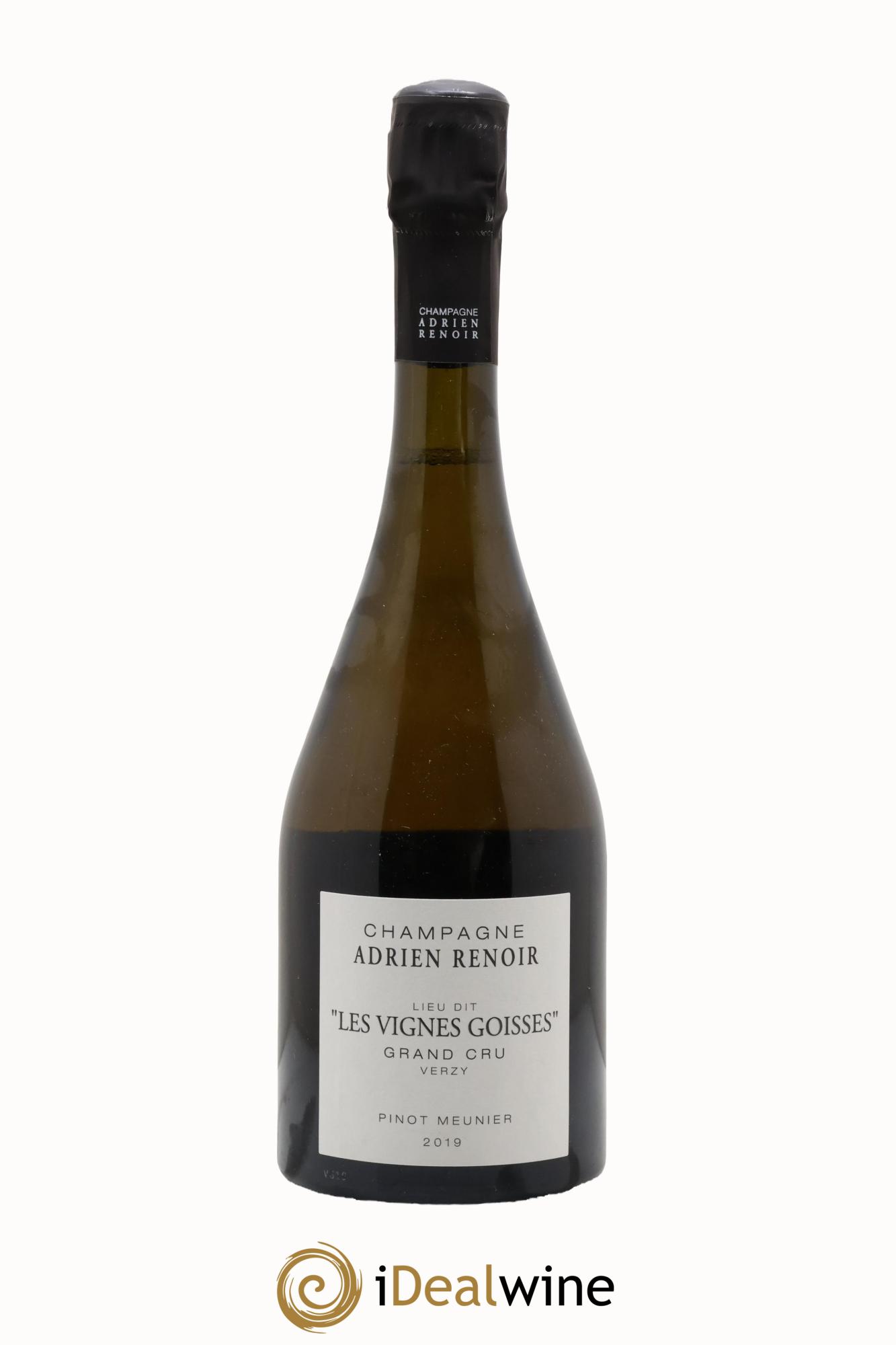 Grand Cru Les Vignes Goisses Pinot Meunier Adrien Renoir 2019 - Posten von 1 Flasche - 0