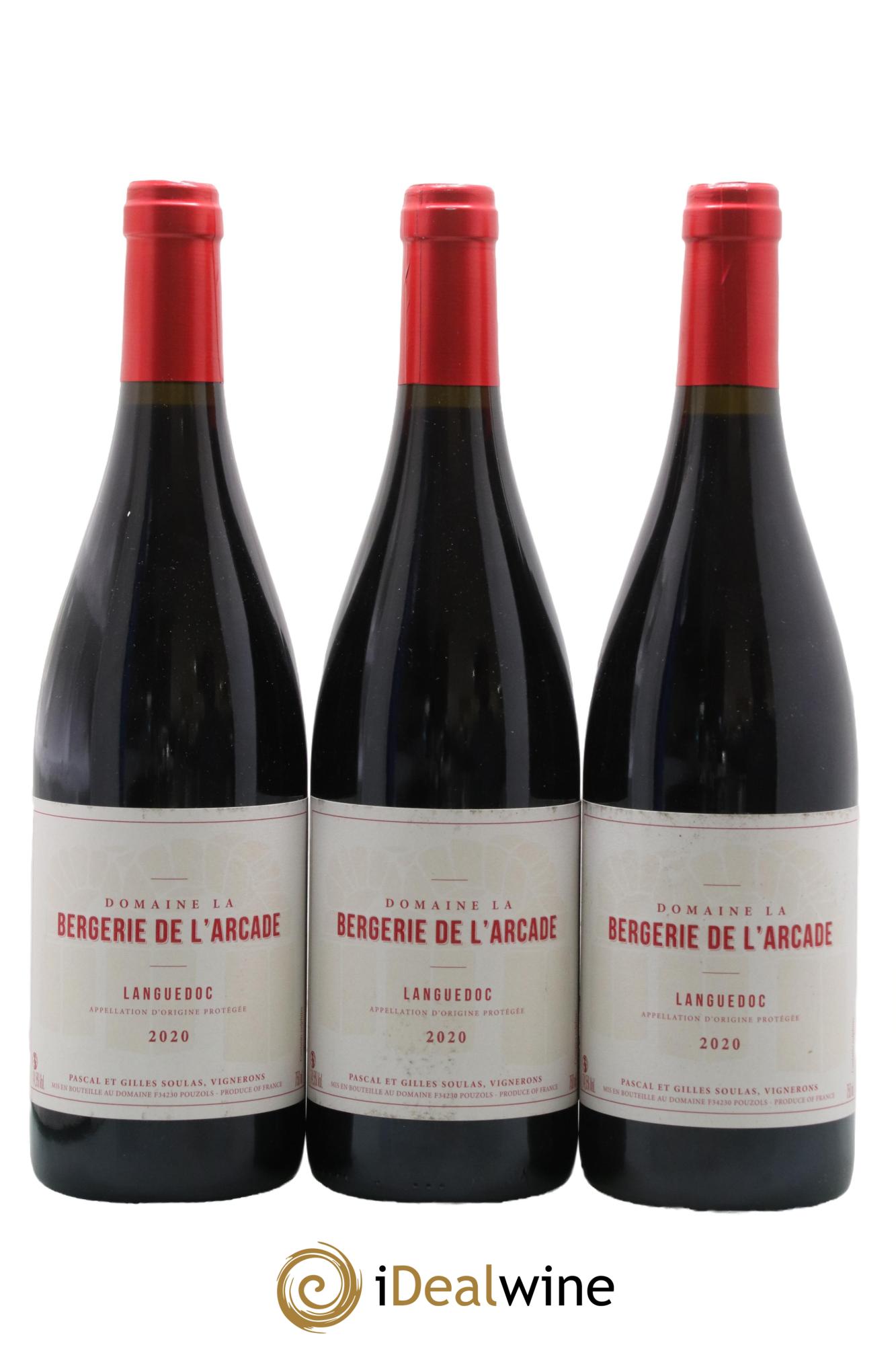 Languedoc La Bergerie de l'Arcade (Domaine) 2020 - Lot de 3 bouteilles - 0
