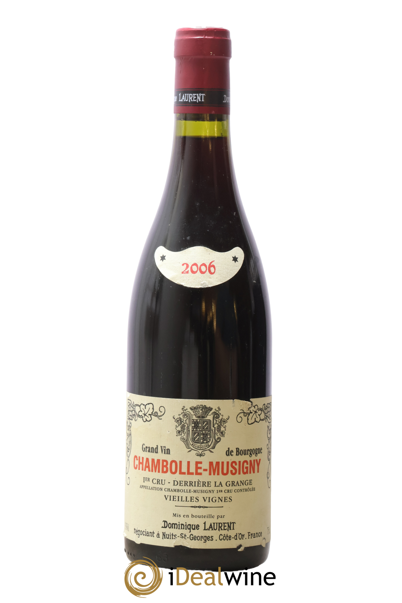 Chambolle-Musigny 1er Cru Derrière La Grange Vieilles Vignes Dominique Laurent 2006 - Lot de 1 bouteille - 0