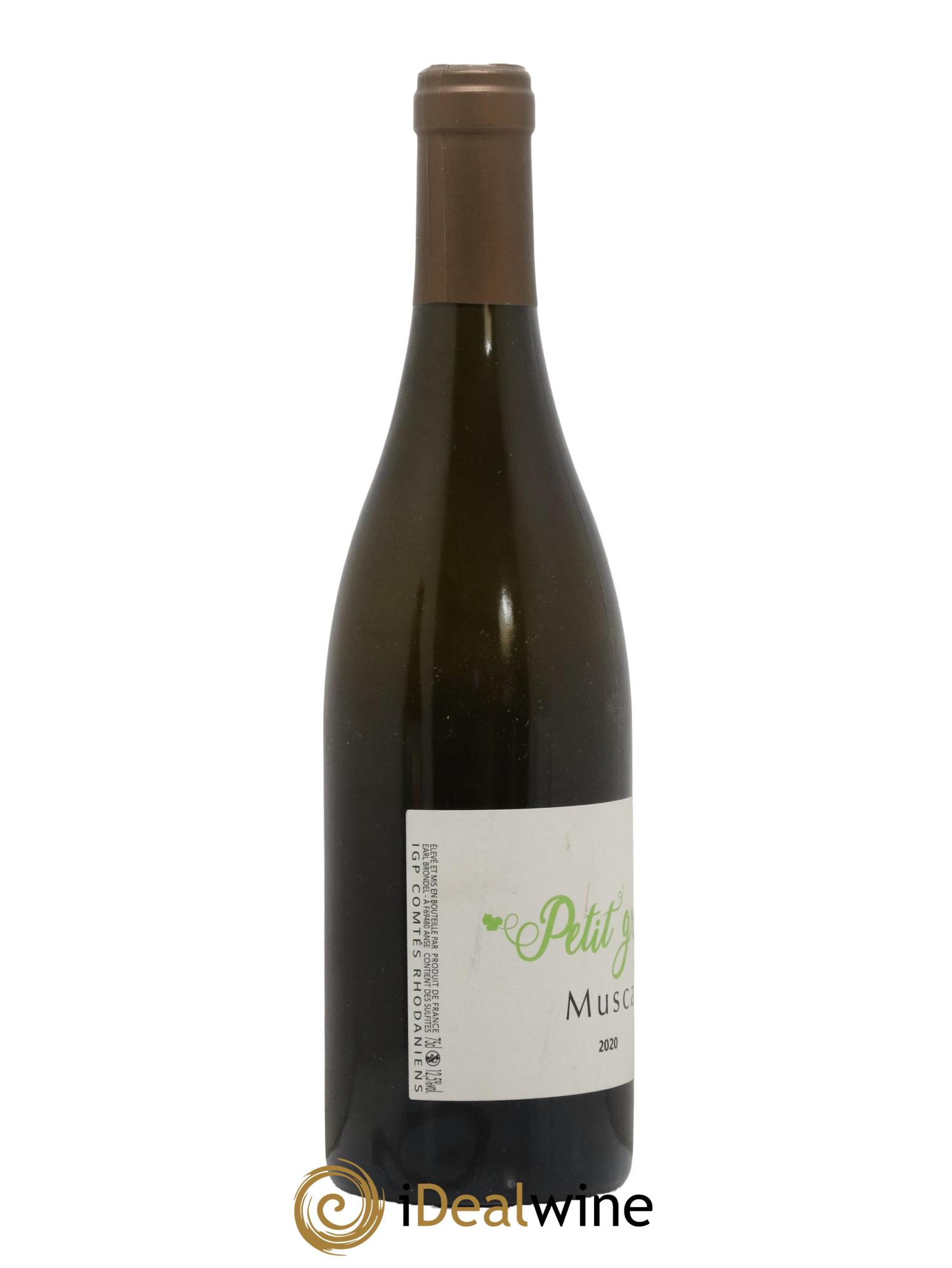 Valais  IGP Comtés Rhodaniens Muscat Petit Grain  Domaine des Crêtes 2020 - Lot de 1 bouteille - 1
