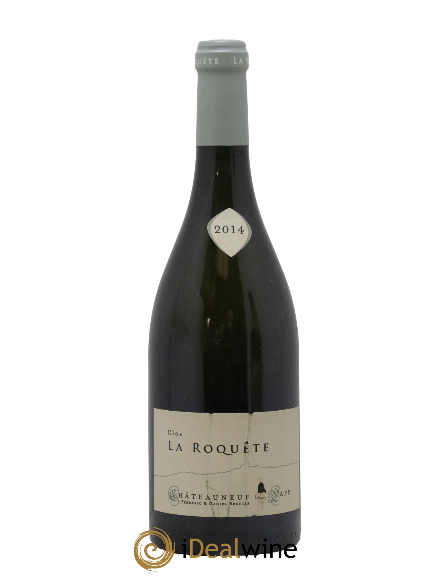 Châteauneuf-du-Pape La Roquète - Anciennement La Roquette (Domaine de) Clos de La Roquète Vignobles Brunier 2014 - Lot de 1 bouteille - 0