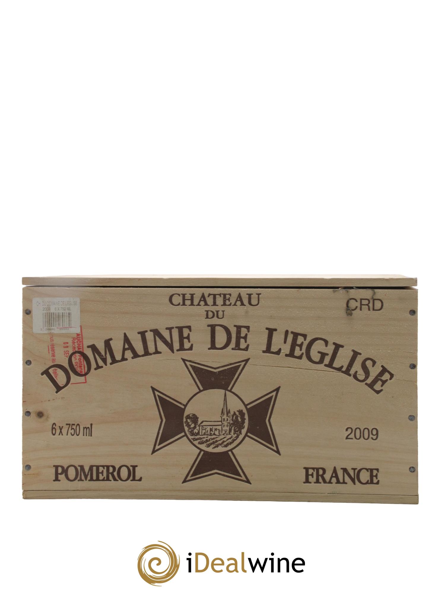 Château du Domaine de l'Église 2009 - Lotto di 6 bottiglie - 1