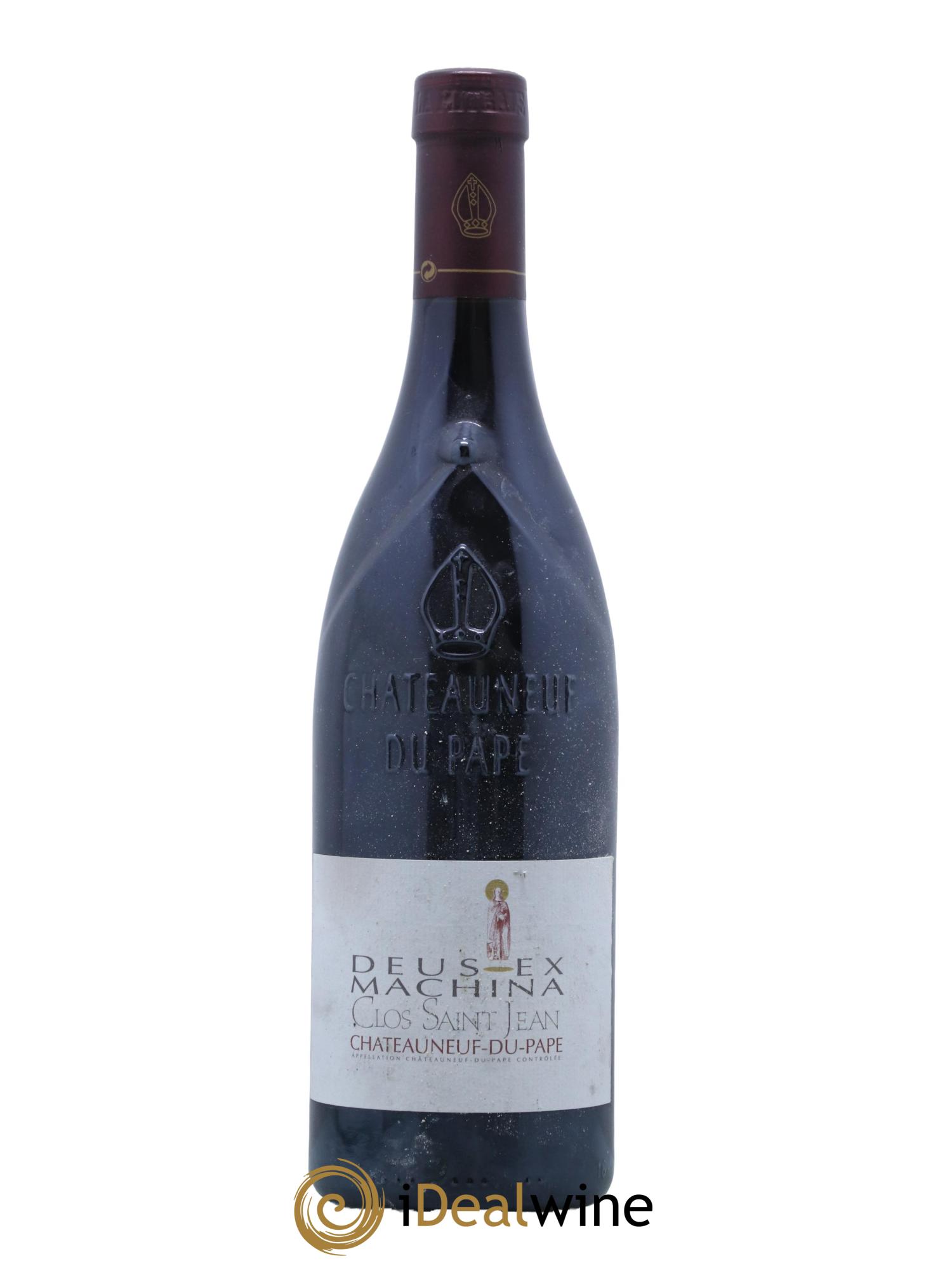 Châteauneuf-du-Pape Clos Saint-Jean Deus Ex Machina Pascal et Vincent Maurel 2005 - Lot de 1 bouteille - 0