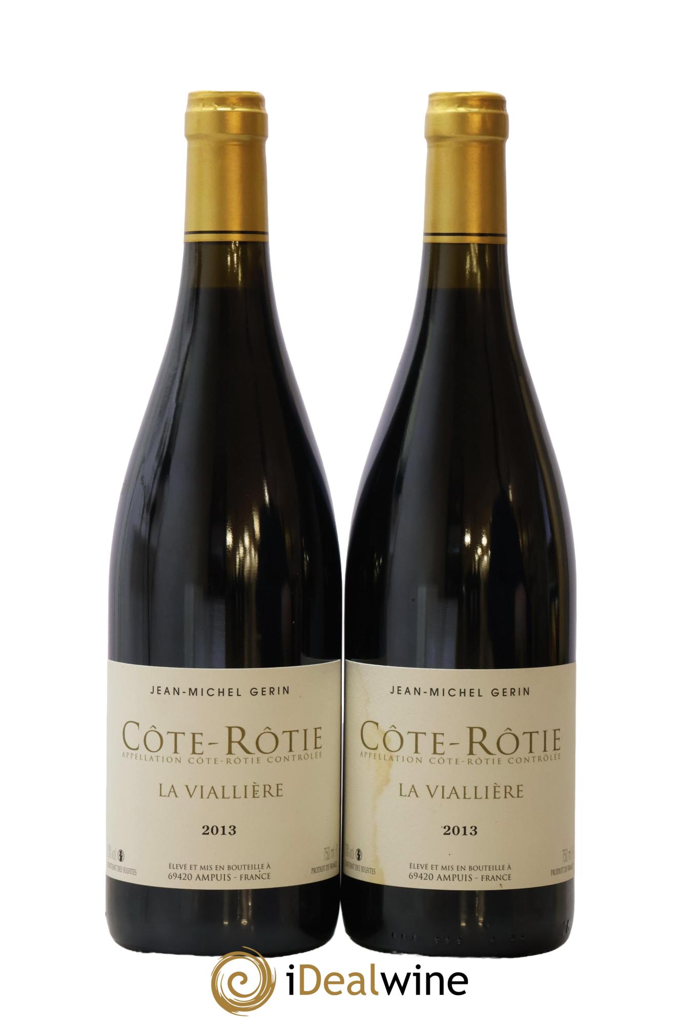 Côte-Rôtie La Viallière Jean-Michel Gerin 2013 - Lot of 2 bottles - 0