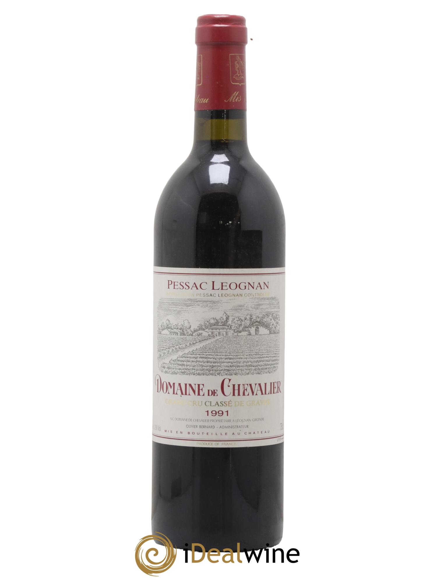 Domaine de Chevalier Cru Classé de Graves 1991 - Lot de 1 bouteille - 0