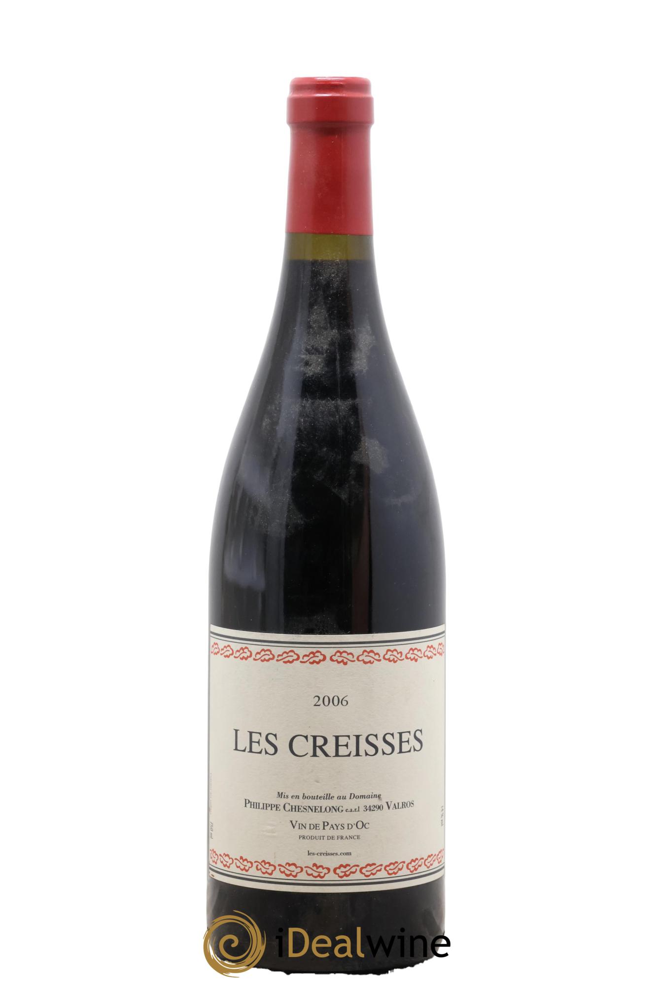 Vin de France Les Creisses Les Creisses (Domaine) 2006 - Lot de 1 bouteille - 0