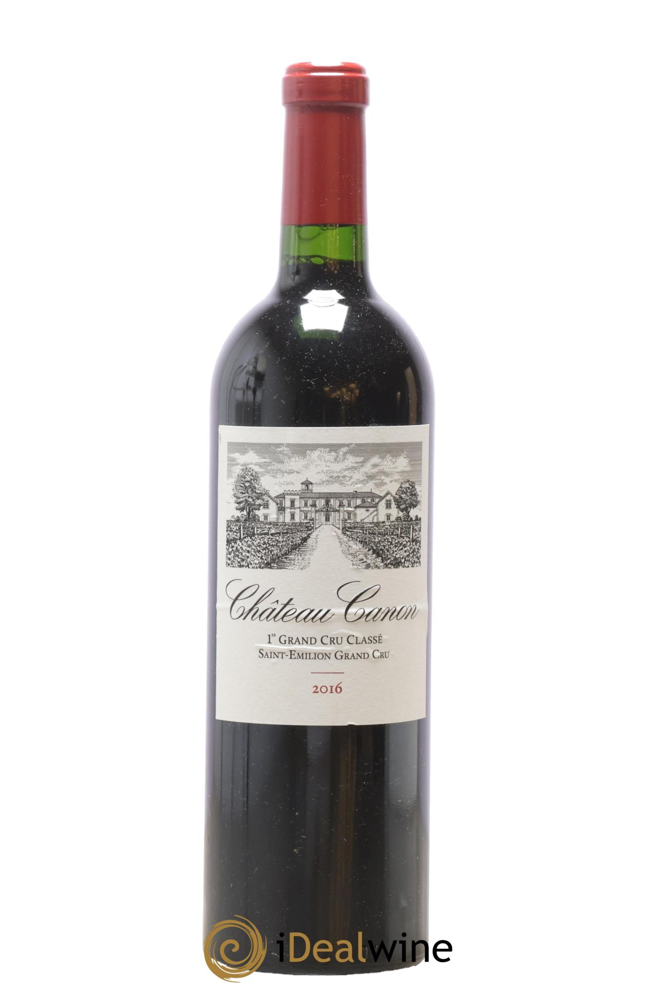 Château Canon 1er Grand Cru Classé B 2016 - Lot de 1 bouteille - 0